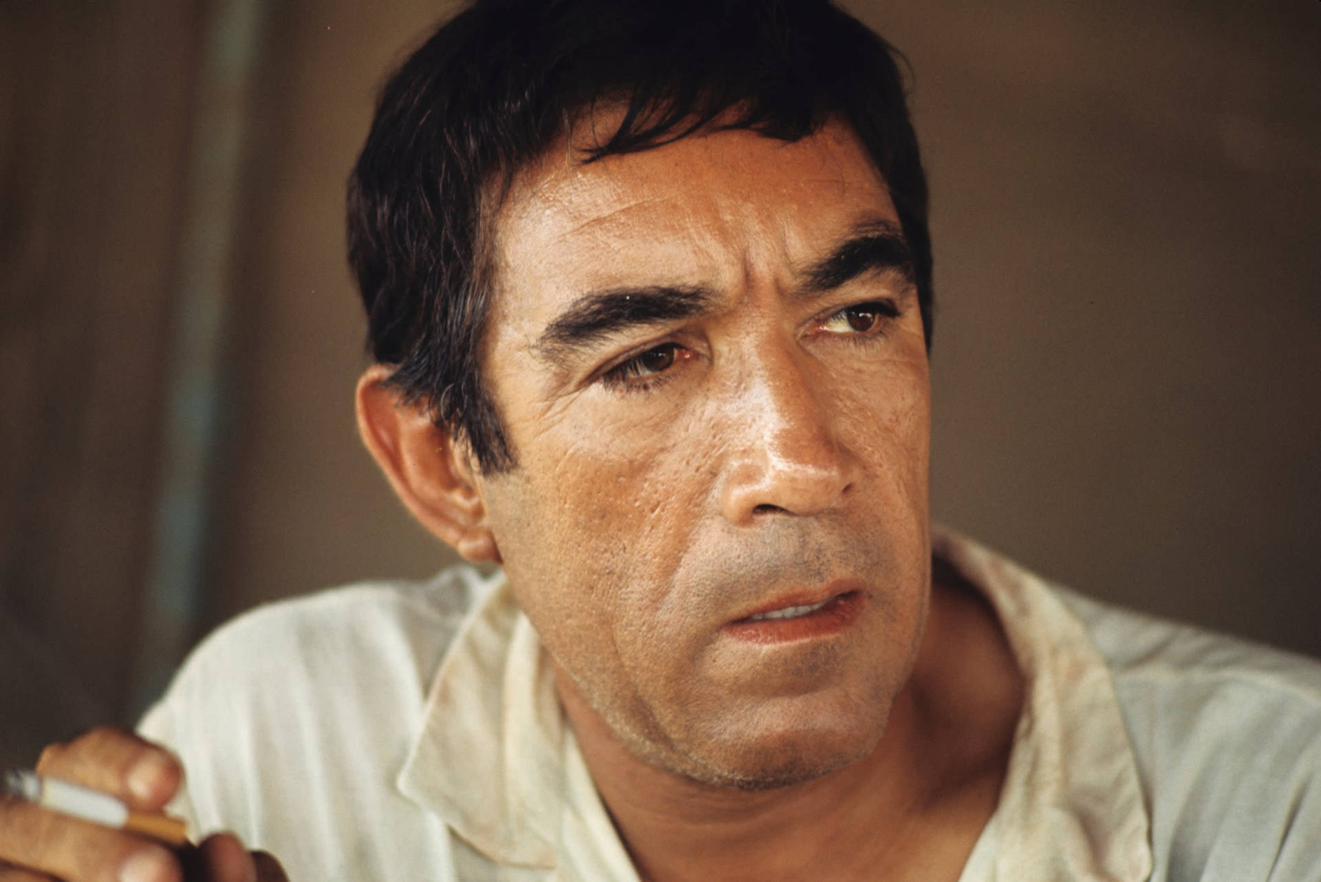 Anthony Quinn Pissed Off Stare