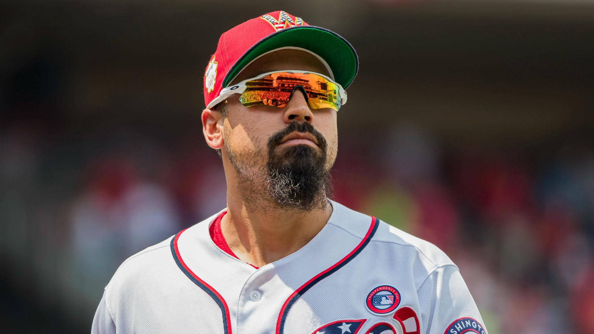 Anthony Rendon In Colorful Shades Background
