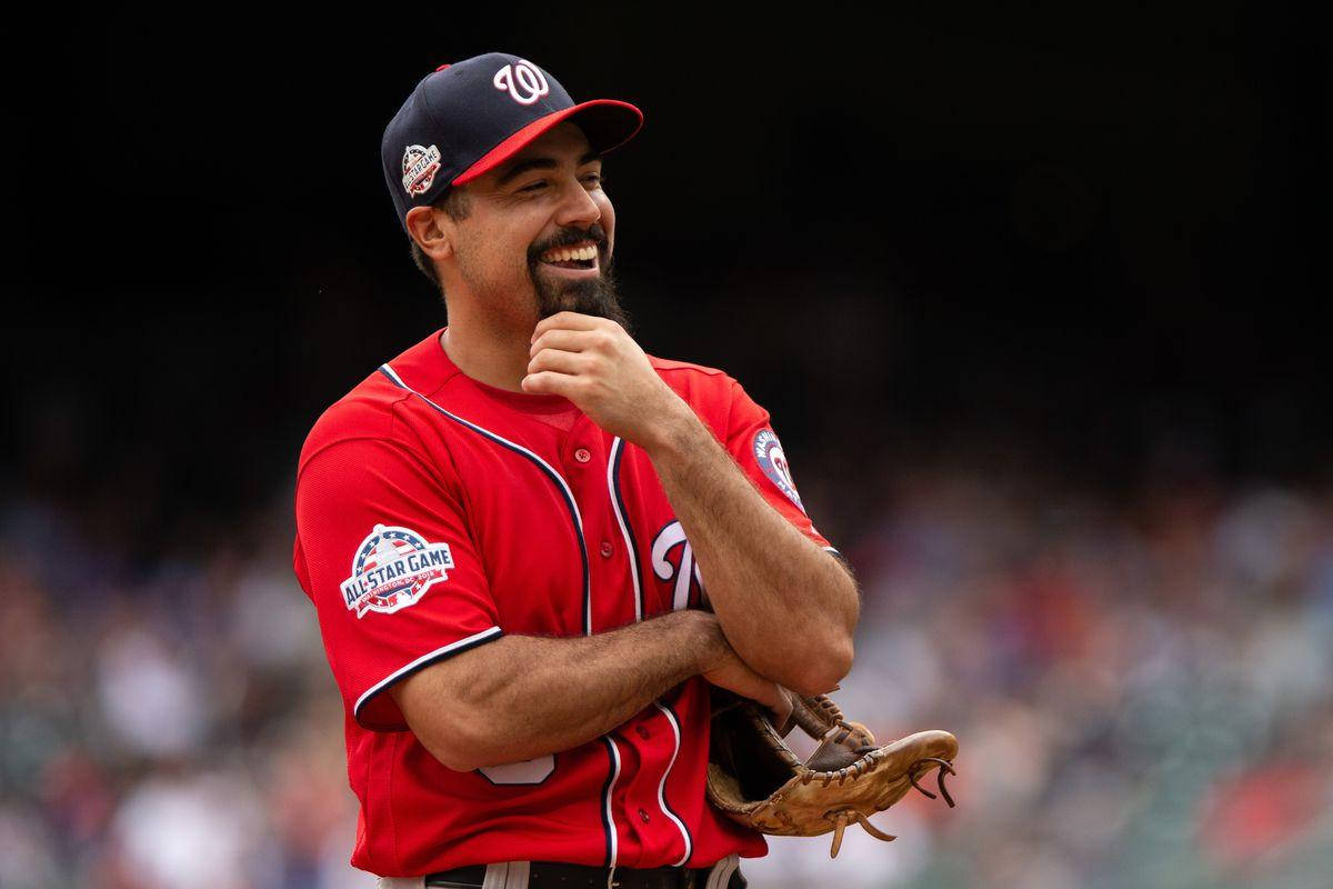 Anthony Rendon In Thinking Pose Background