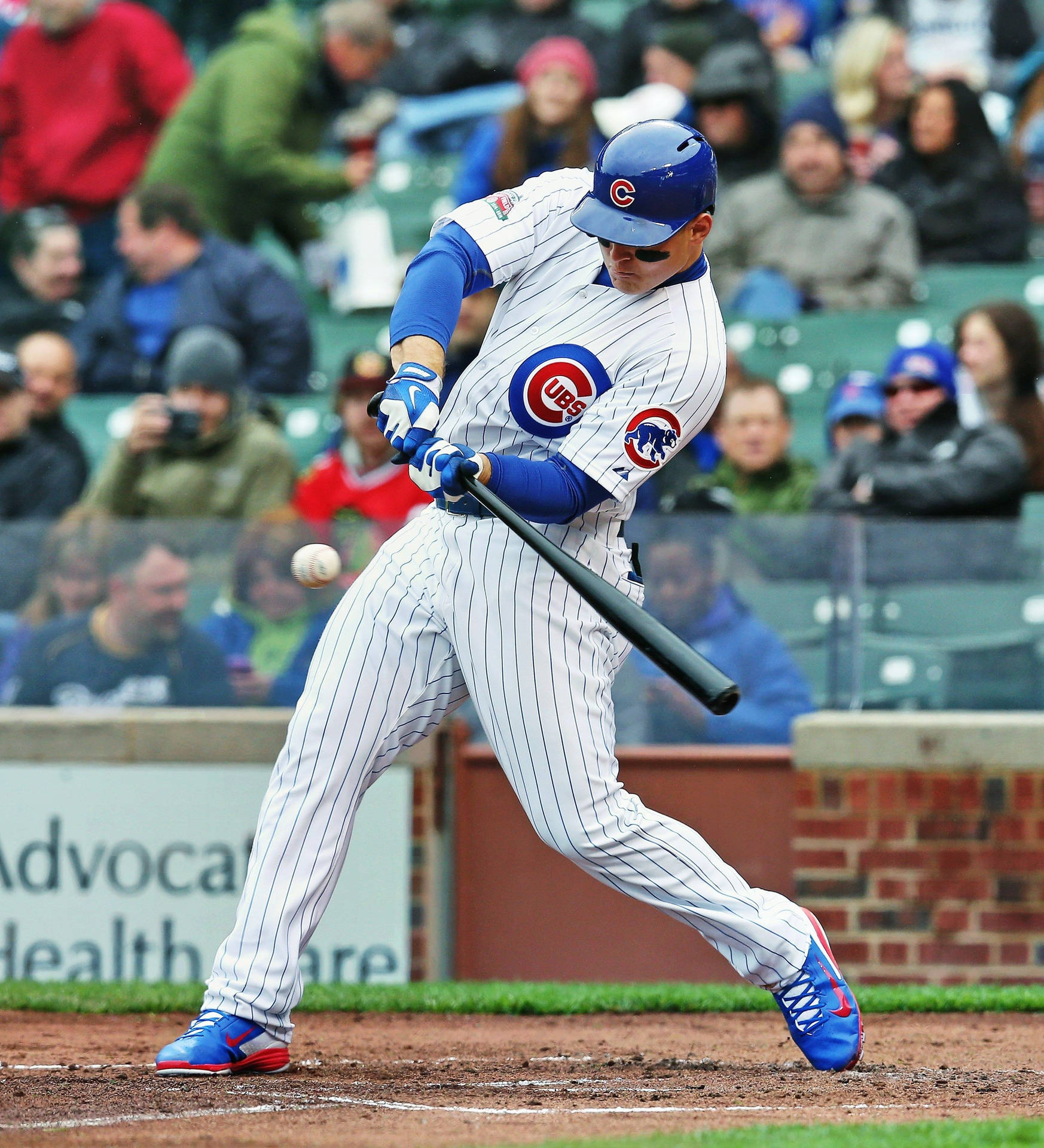 Anthony Rizzo Bat At Waist Background