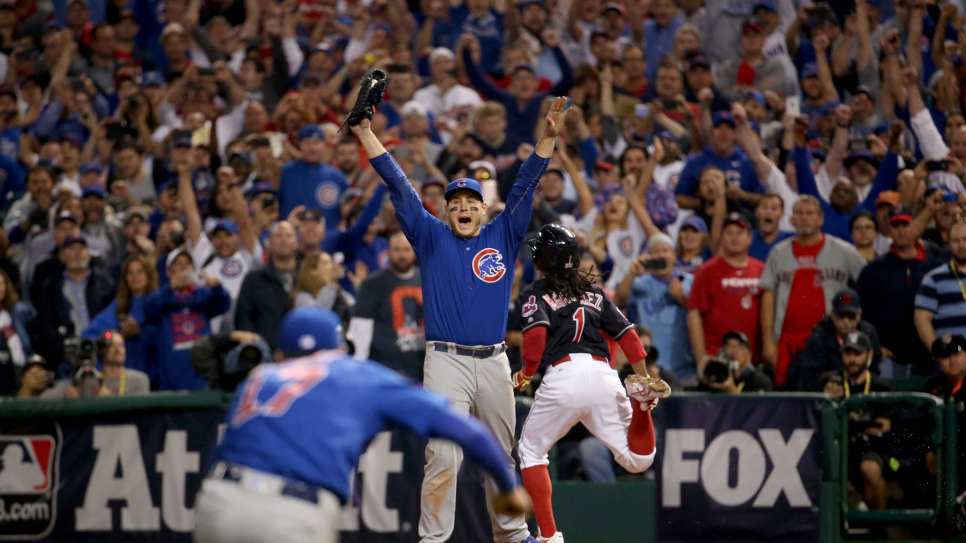 Anthony Rizzo Cubs Very Happy Background