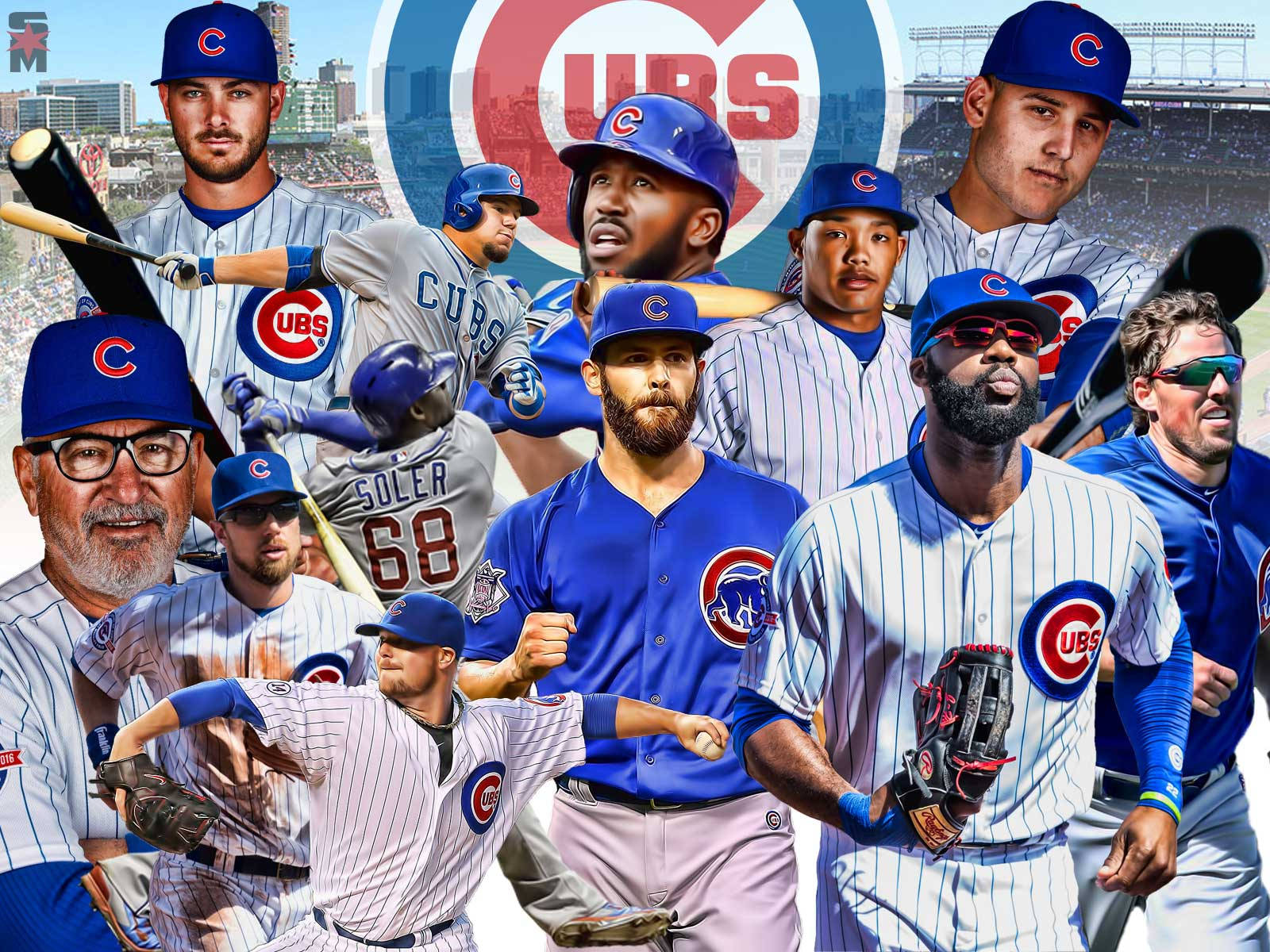 Anthony Rizzo Great Cubs Players Background