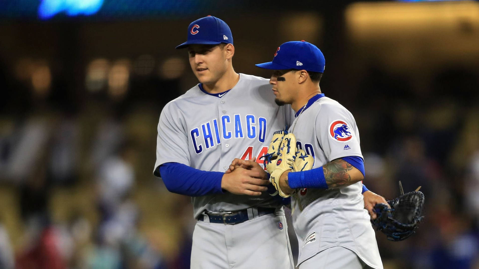 Anthony Rizzo Player Hugging