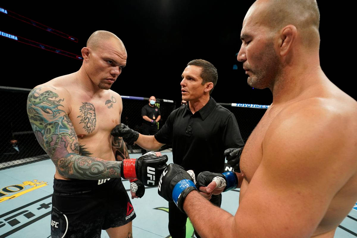 Anthony Smith Glover Teixeira Fist Bump