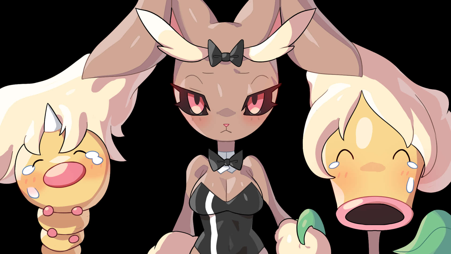 Anthropomorphic Pokemon Artwork Background