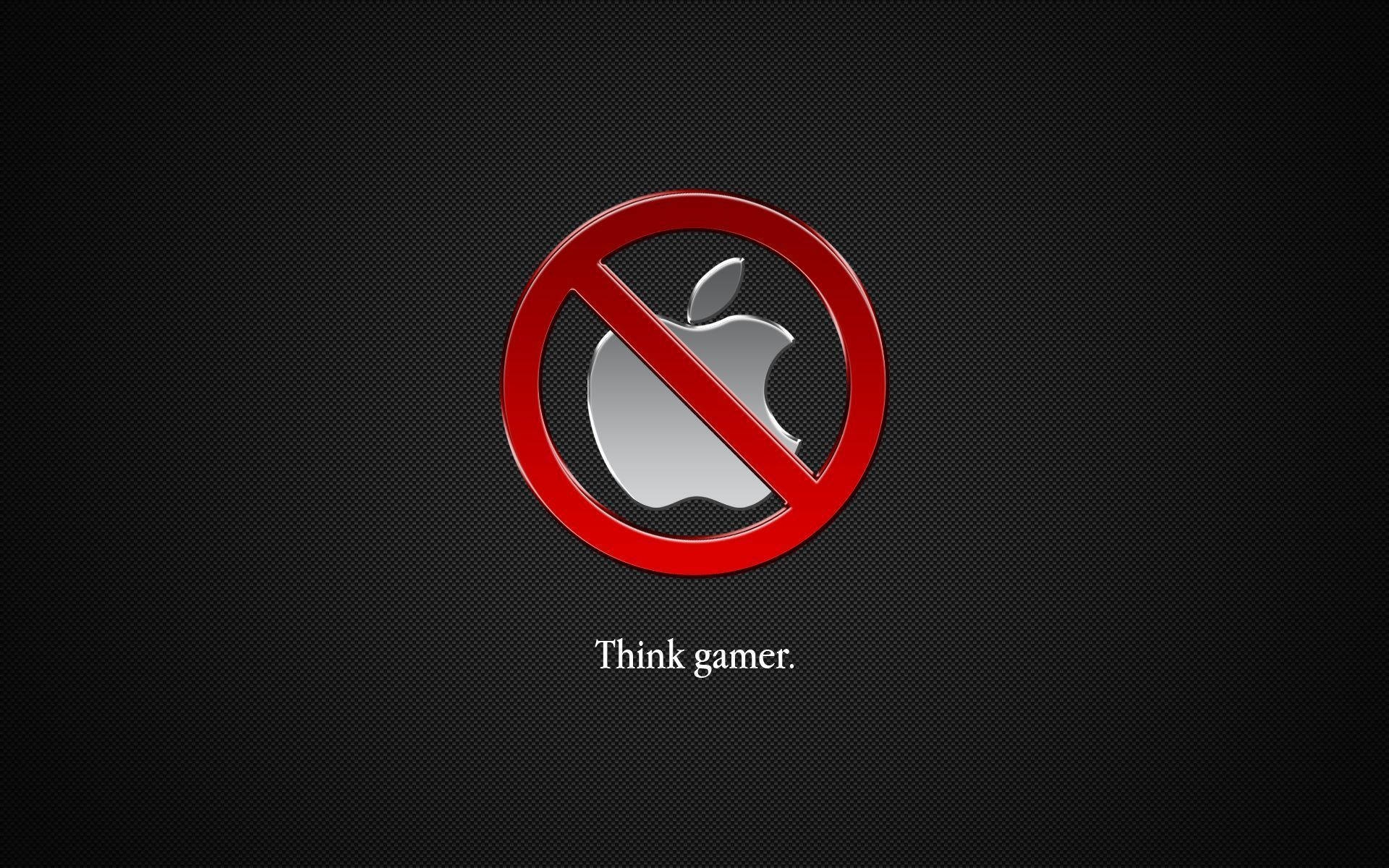 Anti-apple Logo Gaming Profile