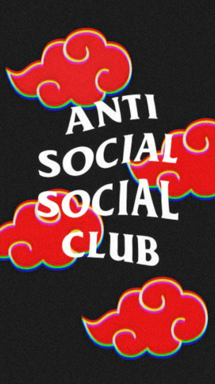 Anti Social Social Club Akatsuki Clouds Background