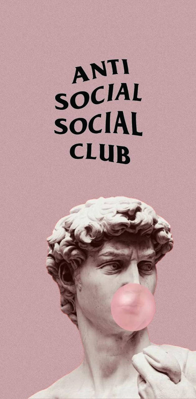 Anti Social Social Club David Sculpture Background