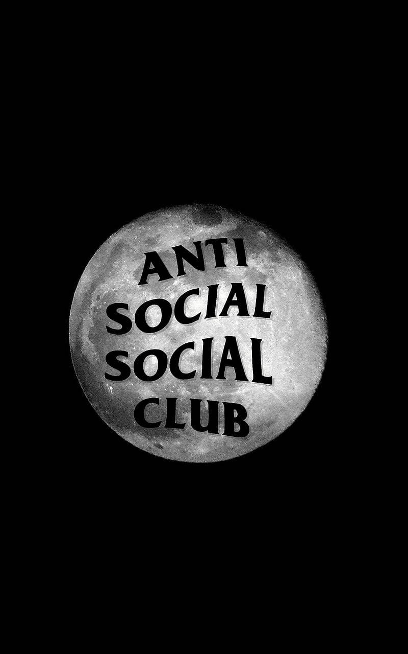 Anti Social Social Club Full Moon Background