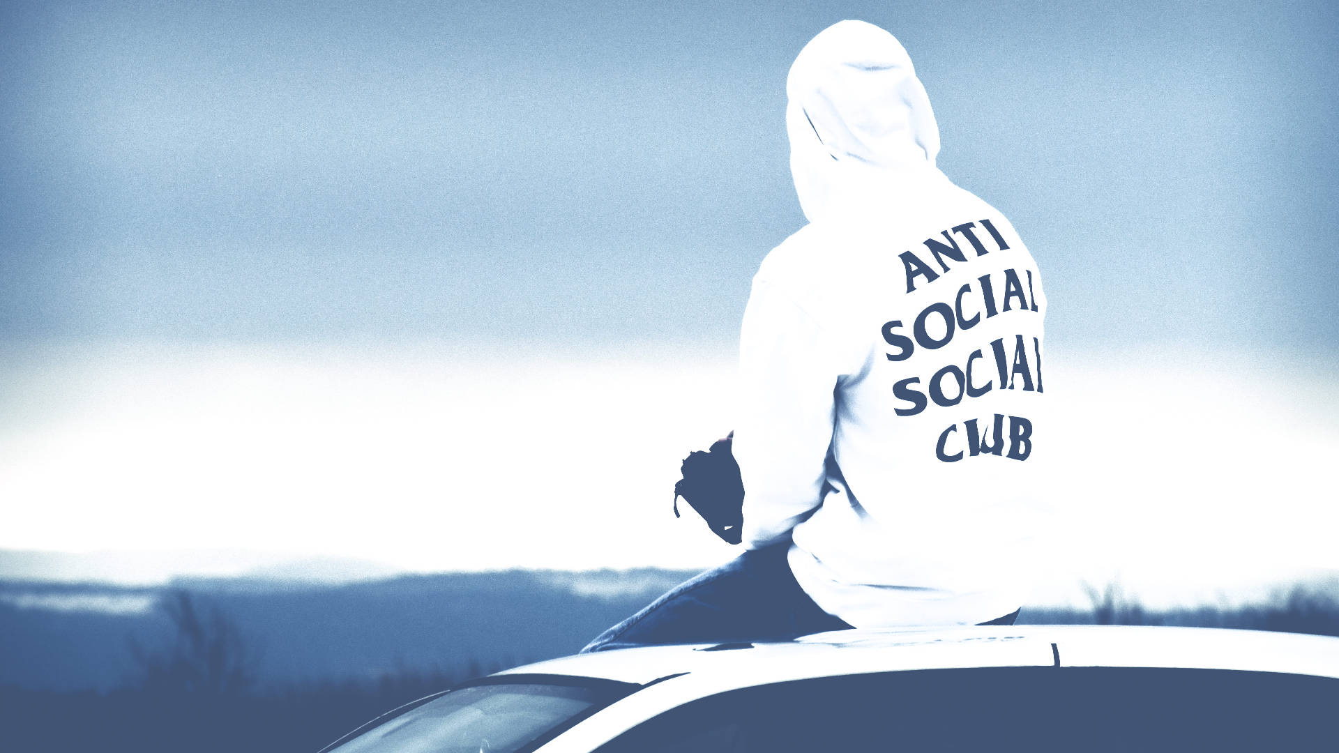 Anti Social Social Club Hoodie Background
