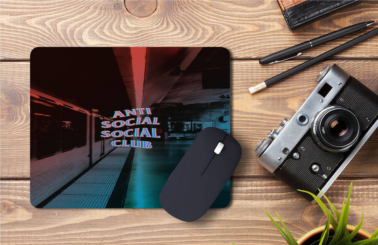 Anti Social Social Club Mouse Pad Background