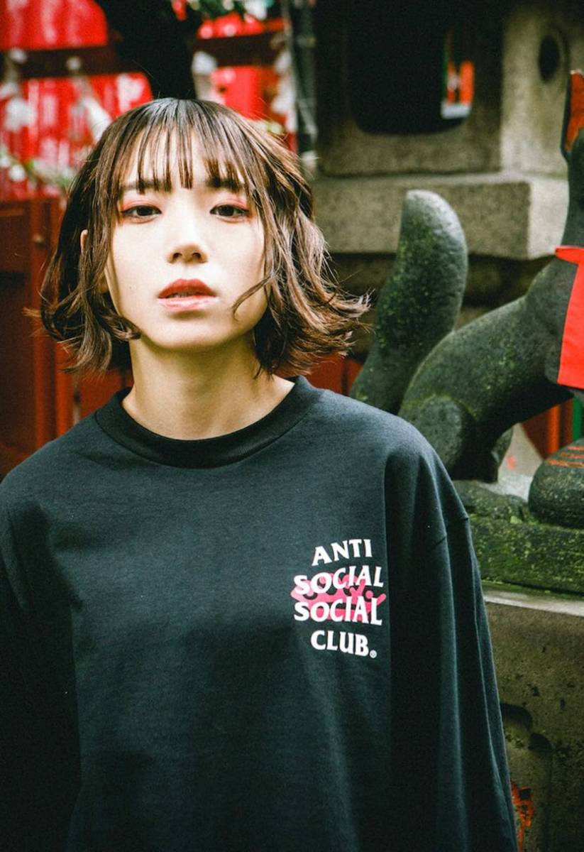 Anti Social Social Club Shirt Woman Background