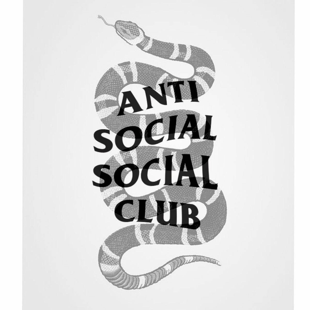 Anti Social Social Club Snake Background