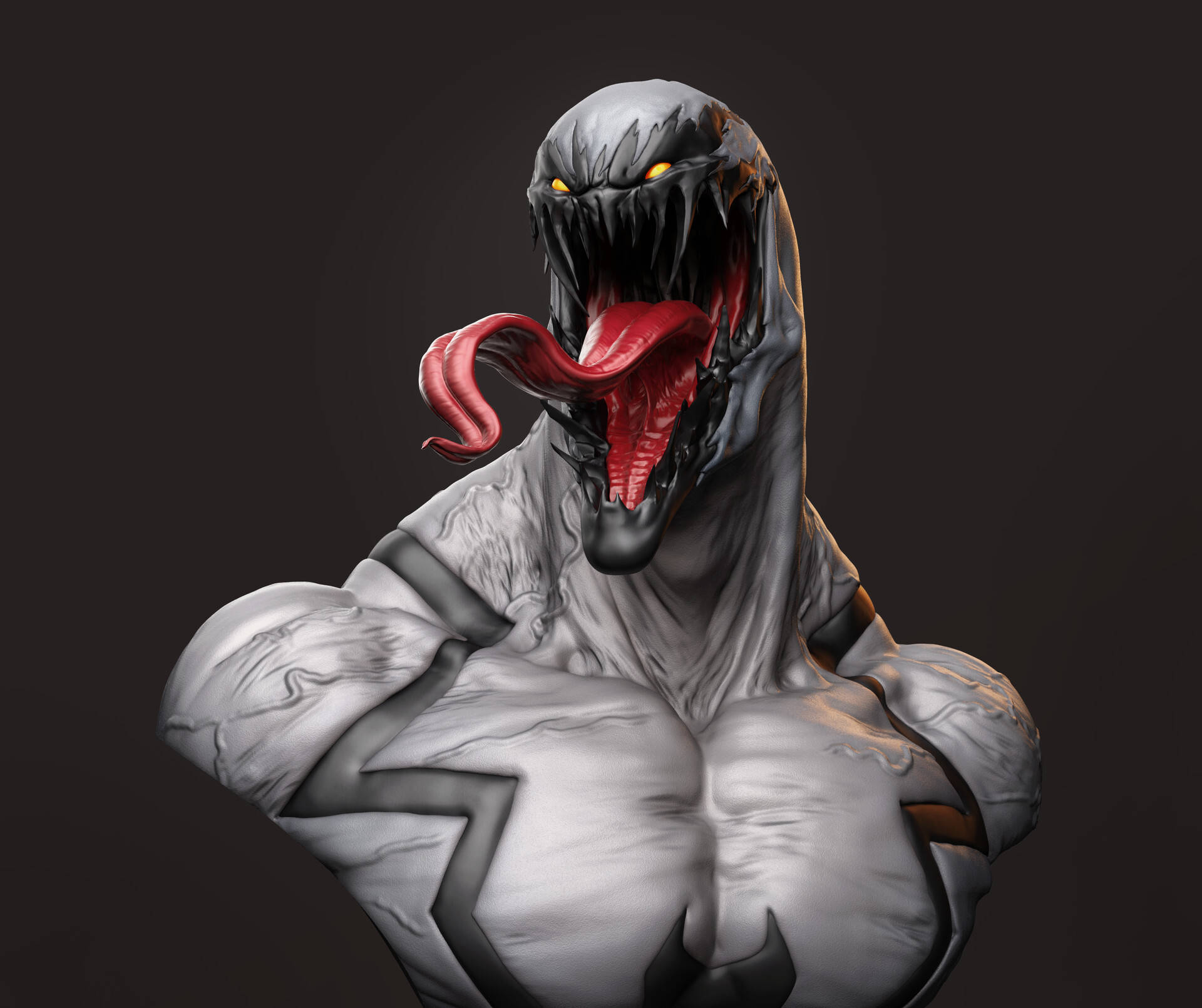 Anti Venom 3d Art Background