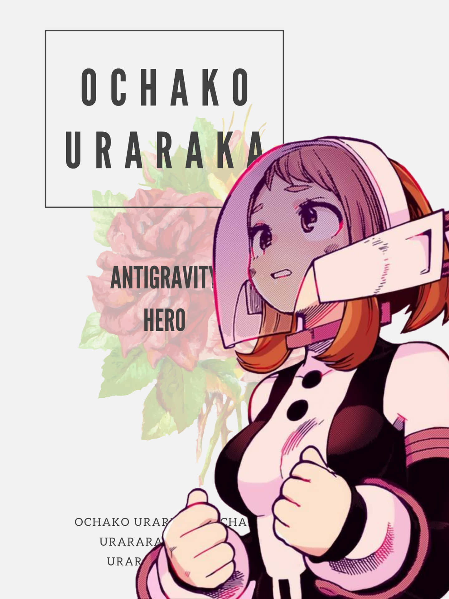 Antigravity Hero Uraraka Aesthetic Background