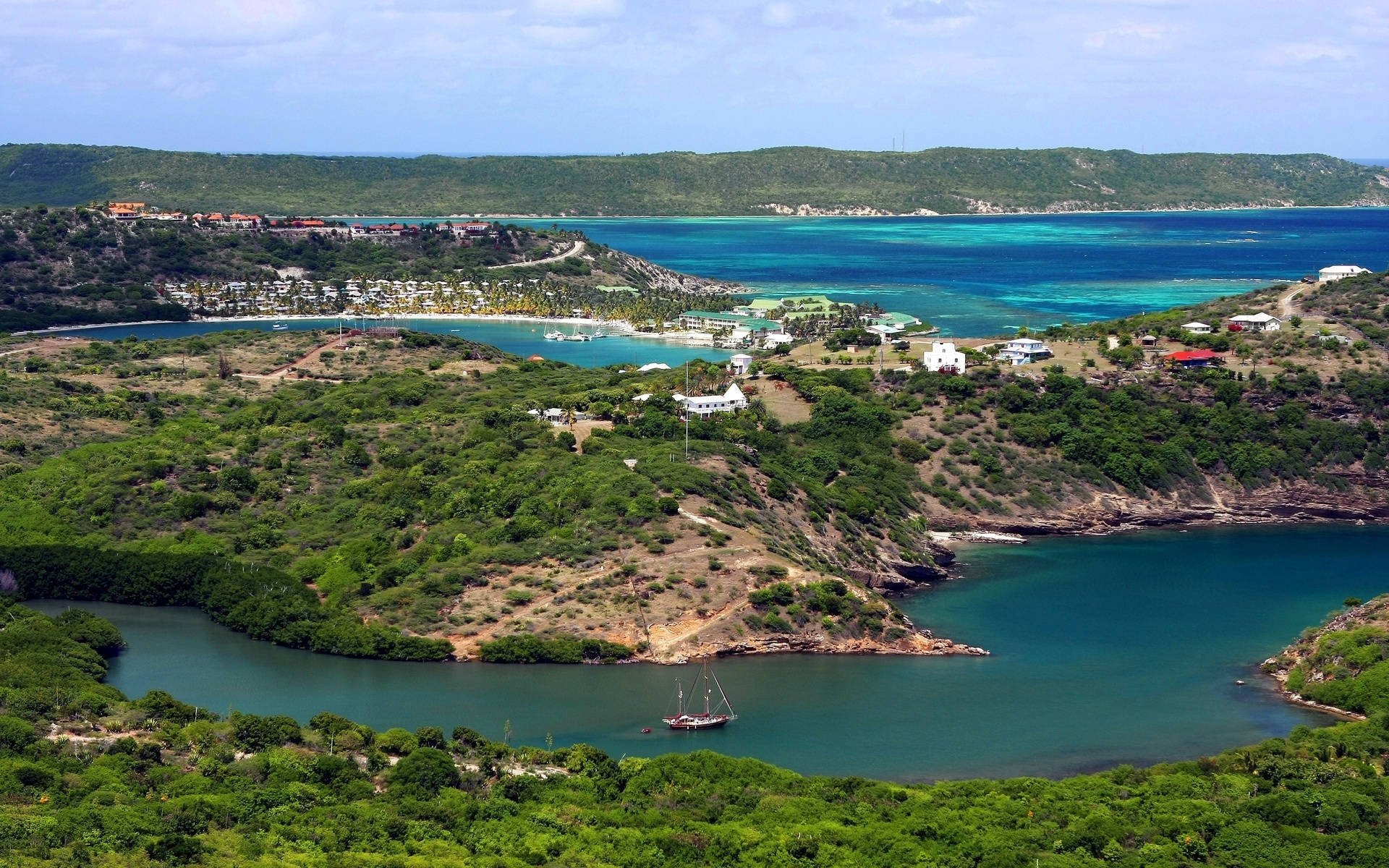 Antigua And Barbuda Islands Background