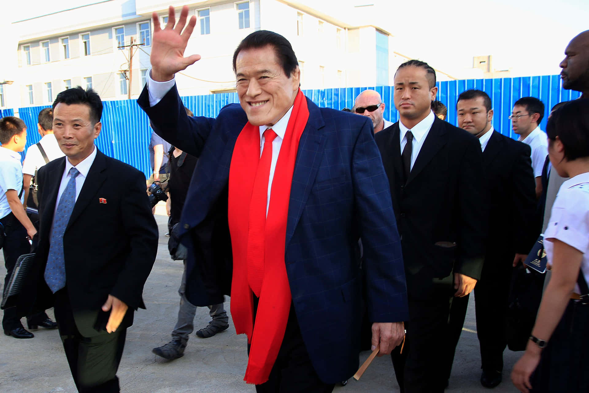 Antonio Inoki Sunan International Airport Pyongyang
