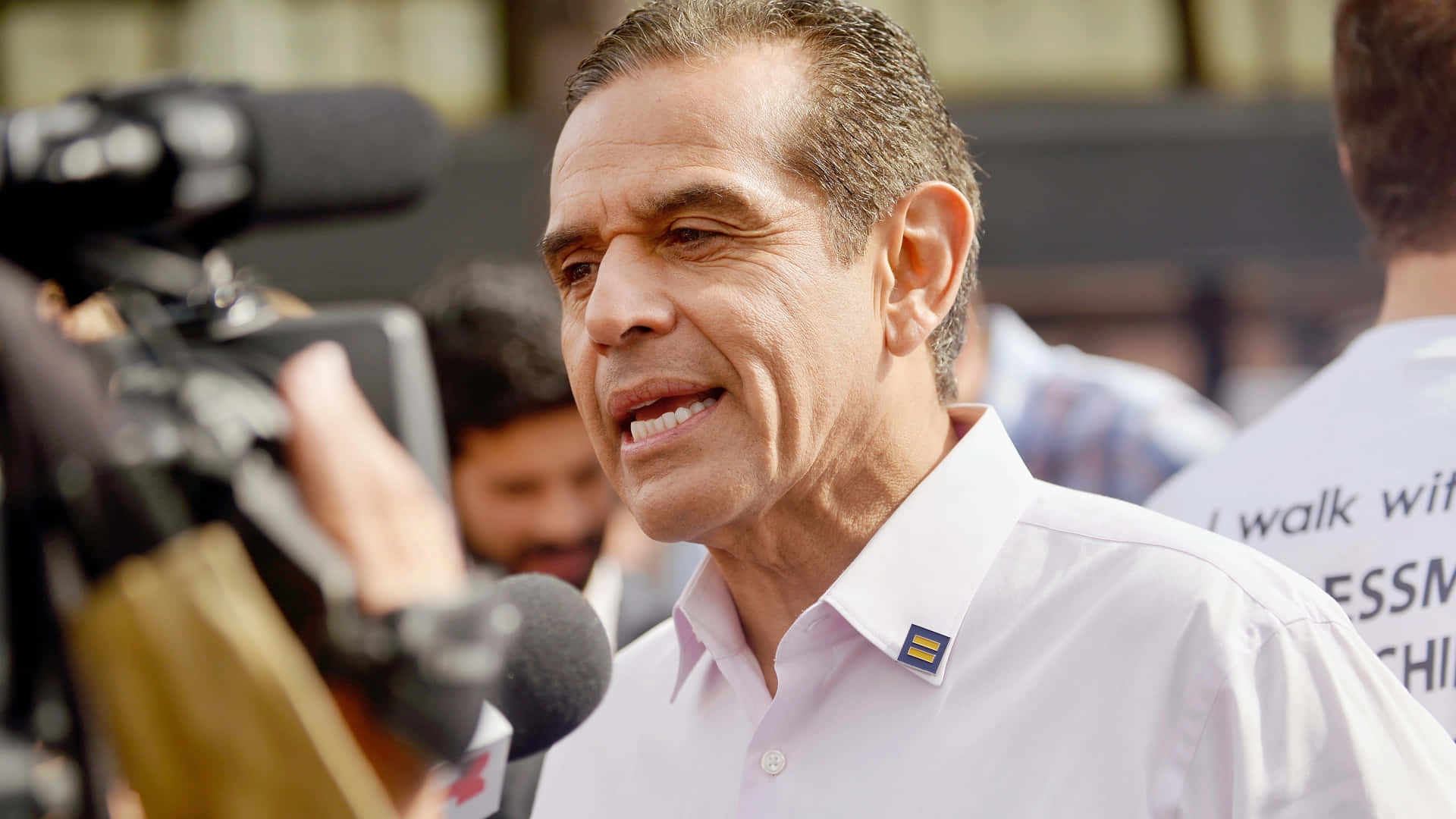 Antonio Villaraigosa Press Interview Background