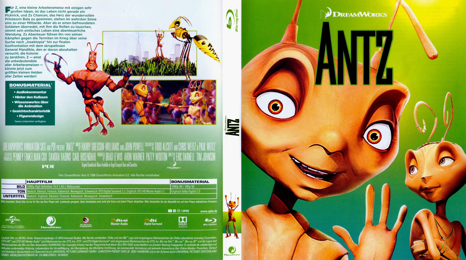 Antz Dvd Poster