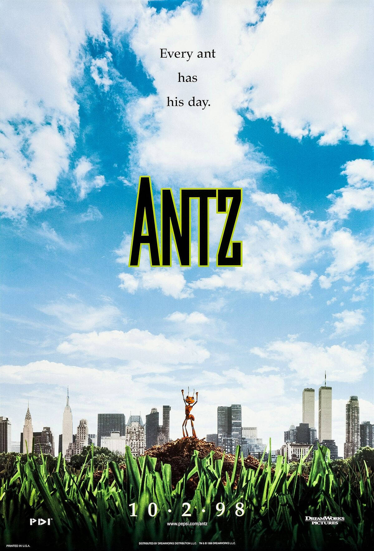 Antz Sky Poster Background