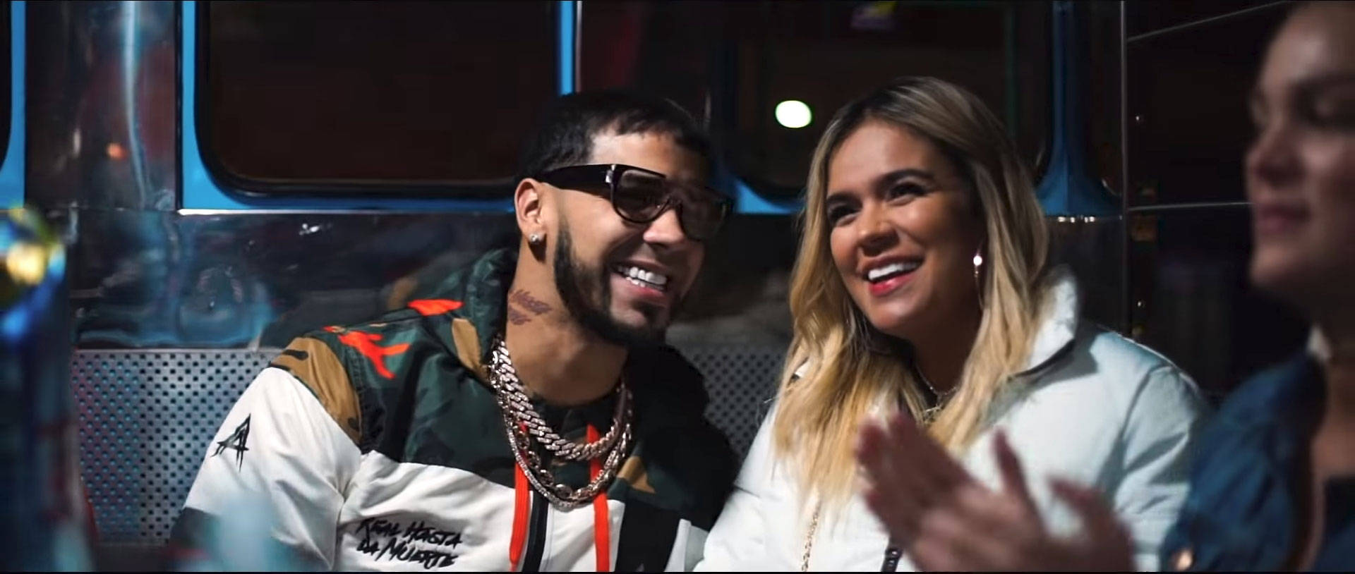 Anuel Aa And Karol G Background