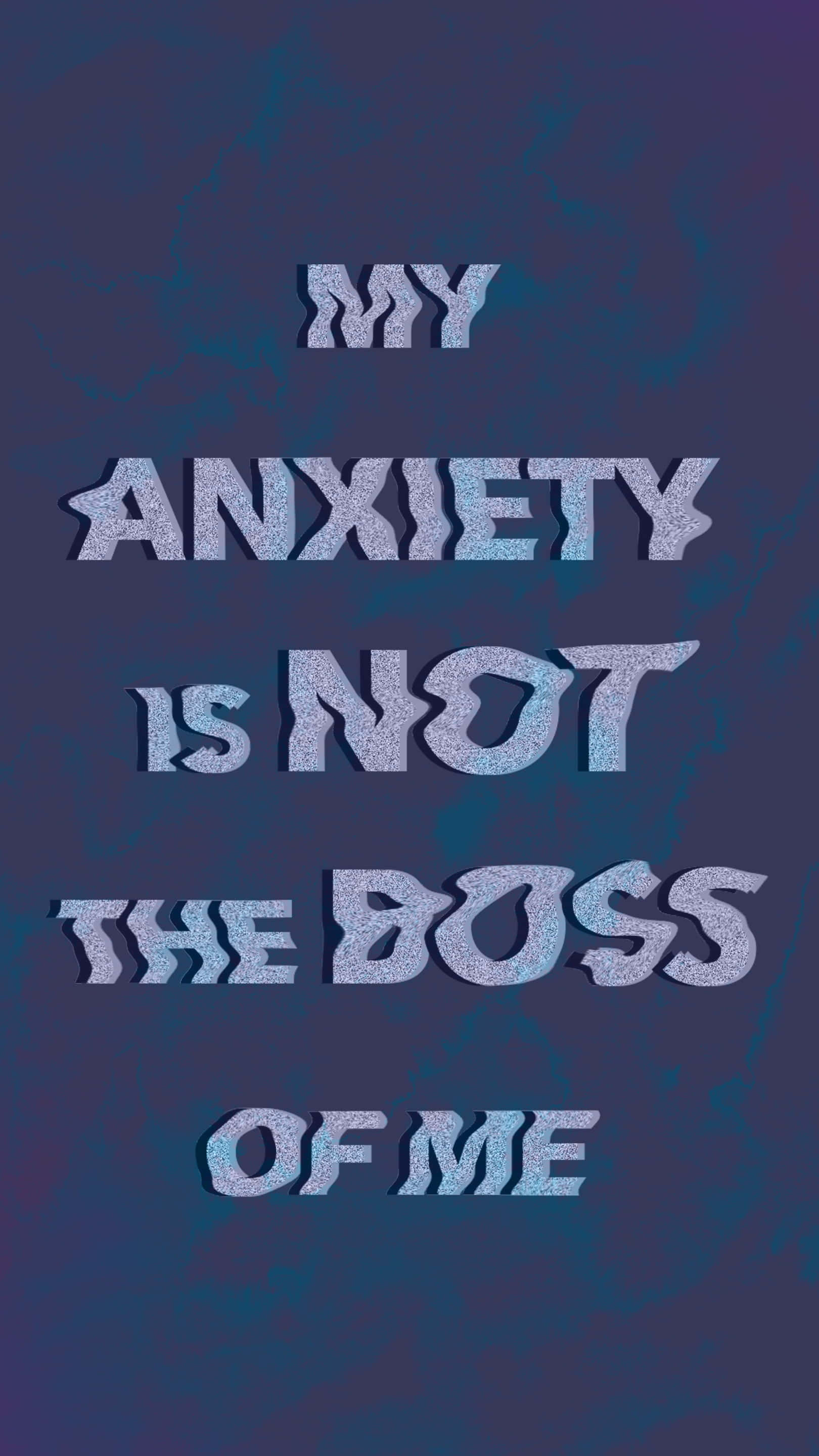 Anxious Thoughts Lurking In Your Head Background