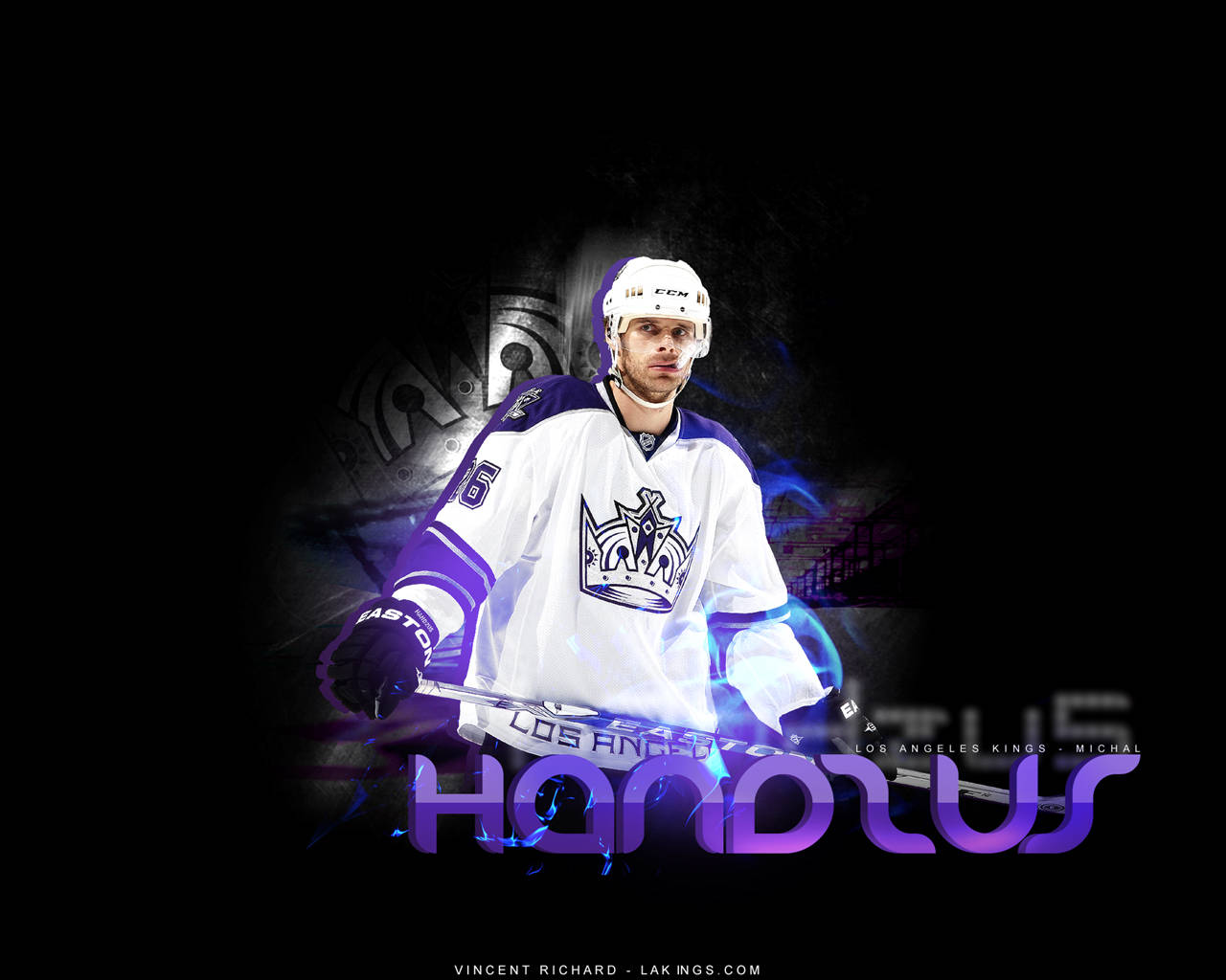 Anze Kopitar Los Angeles Kings Captain Background