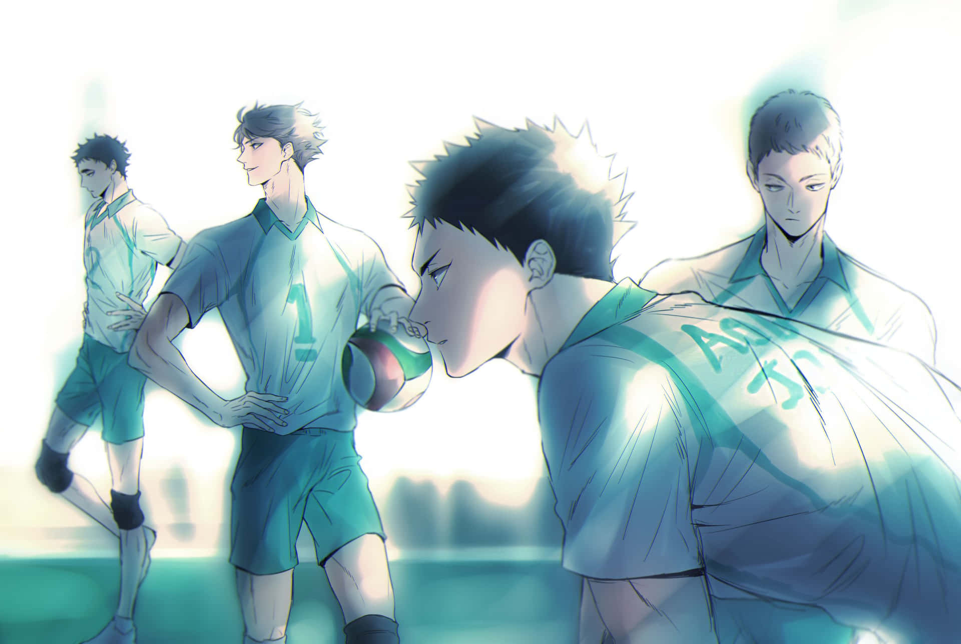 Aoba Johsai Volleyball Formation Background