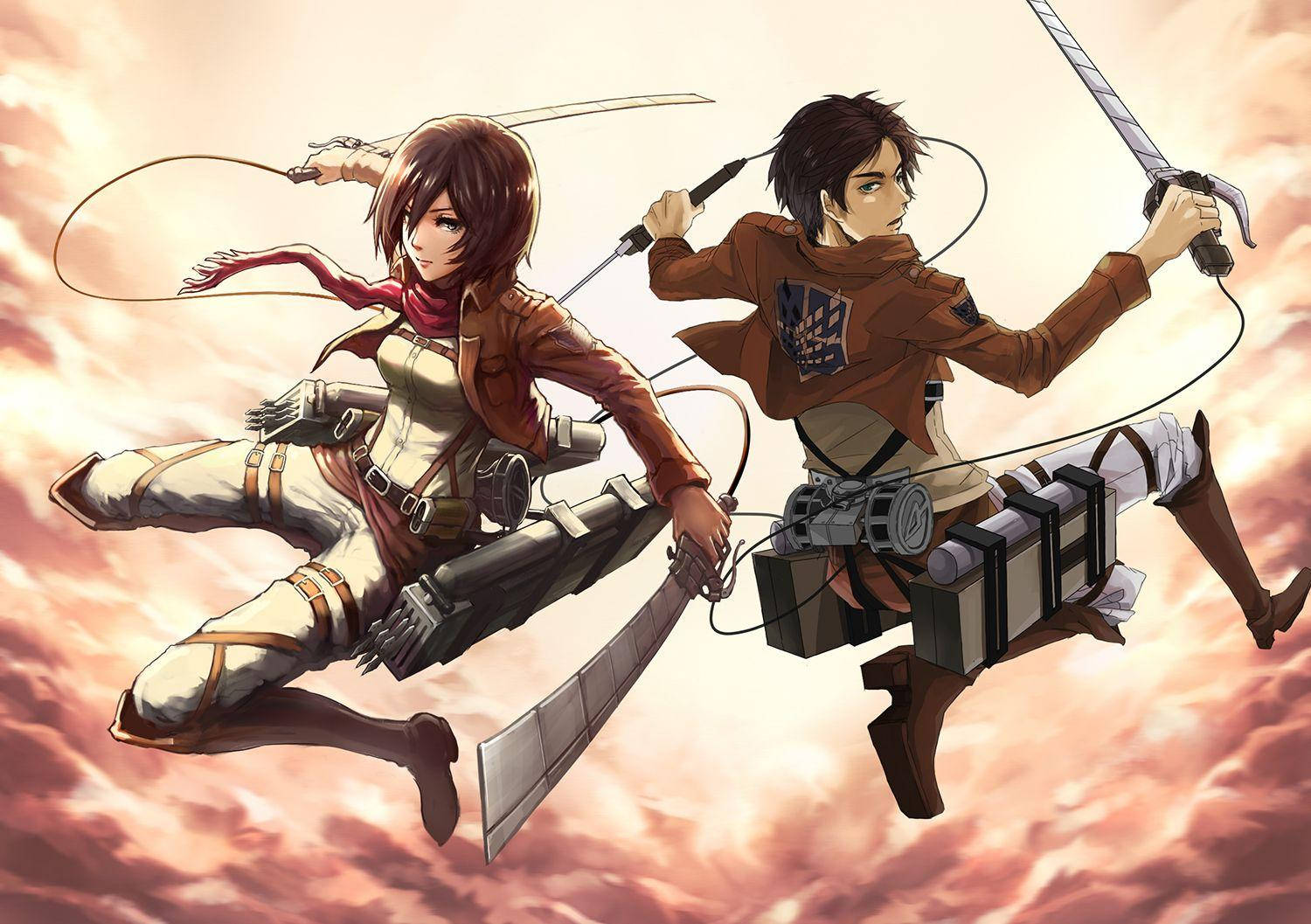 Aot Best Duo Background