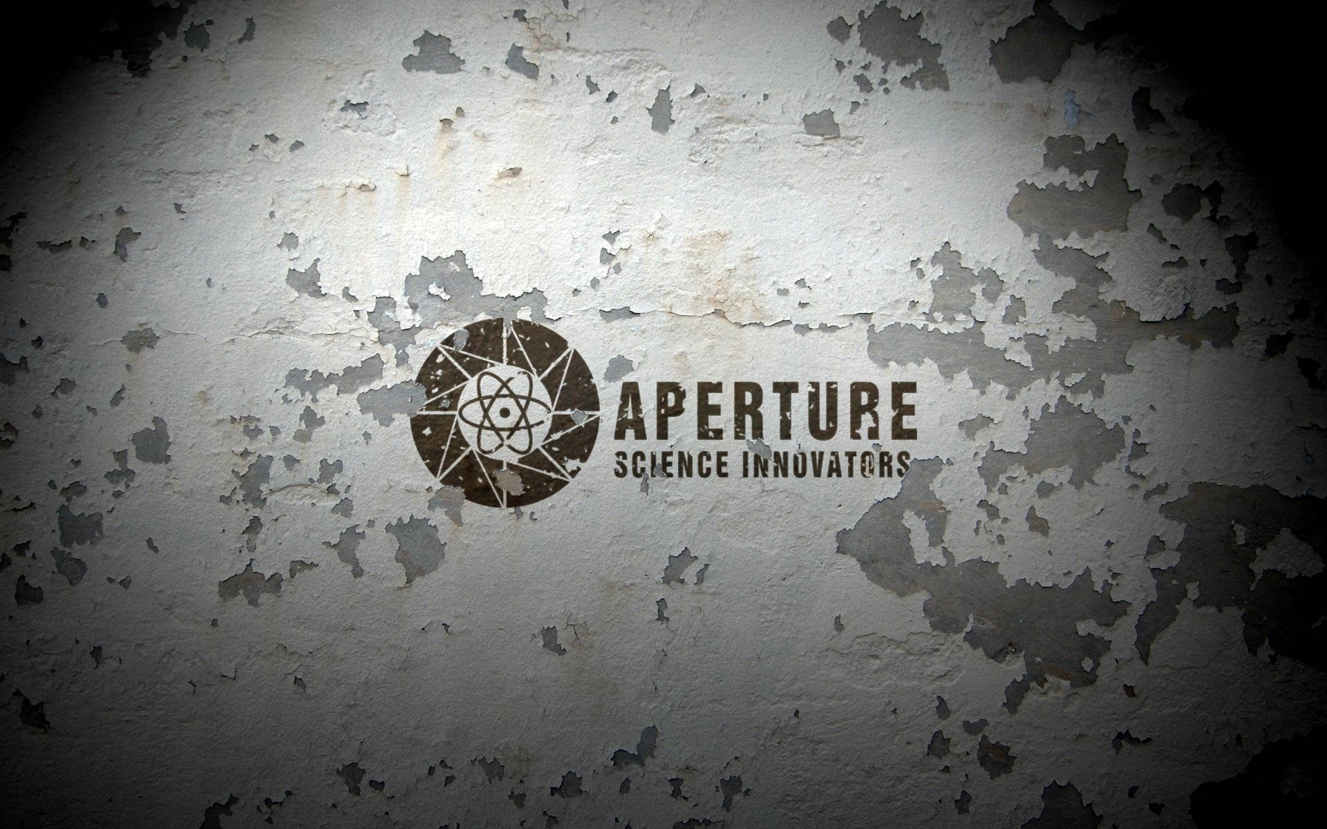 Aperture Laboratories Logo Portal 2 Dual Screen Background