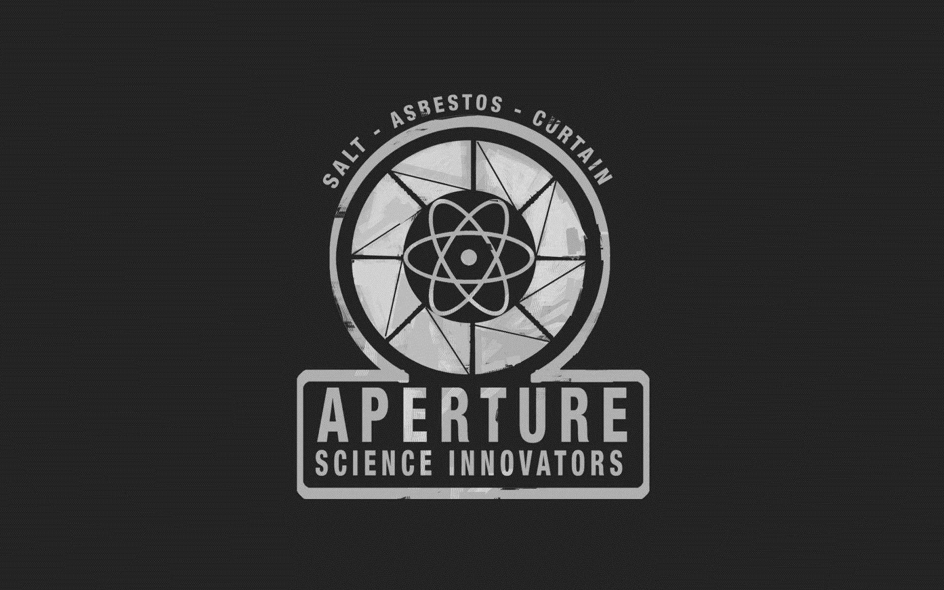 Aperture Science Innovators Portal Logo Background