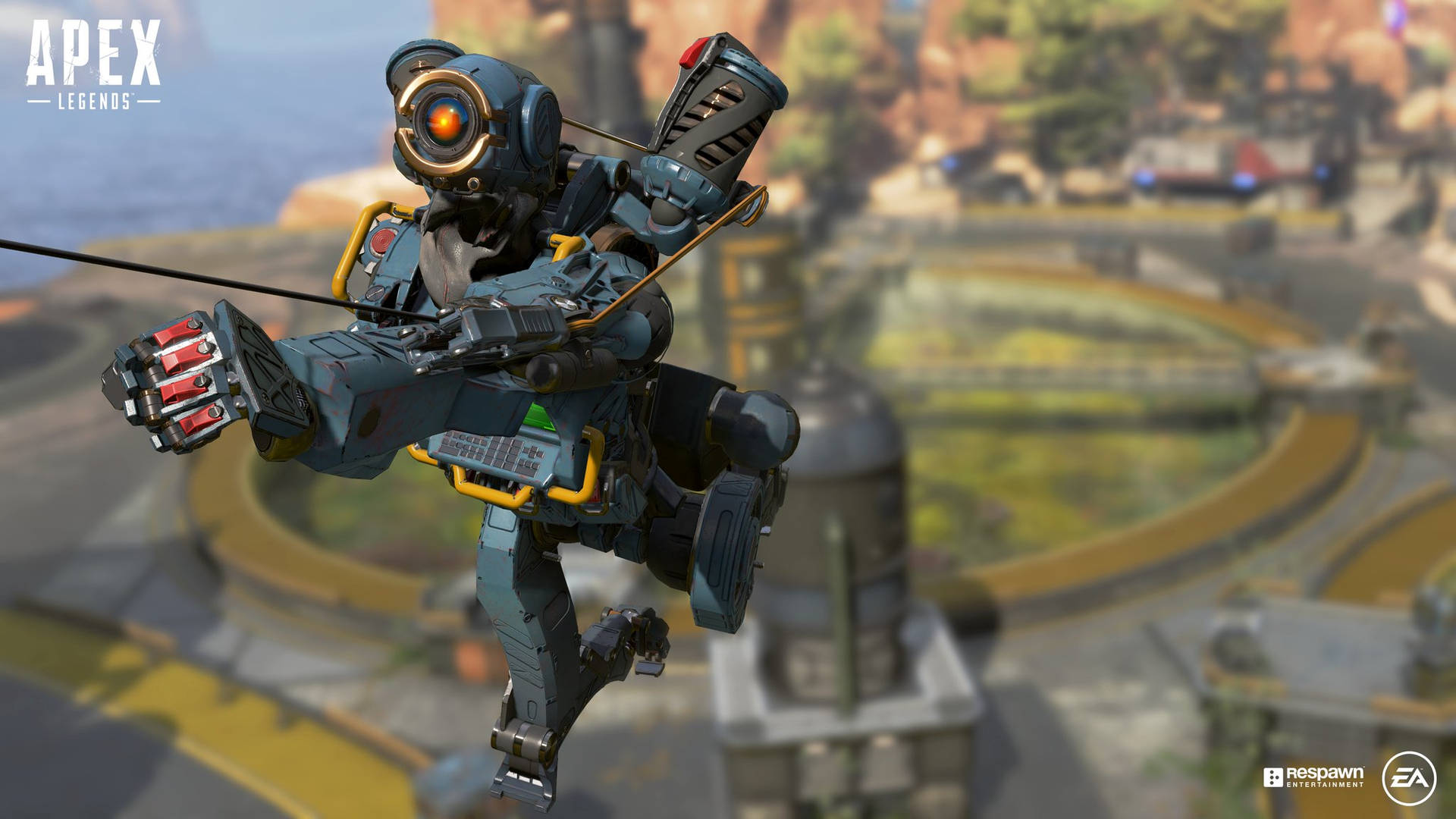 Apex Legends 4k Black Robot Background