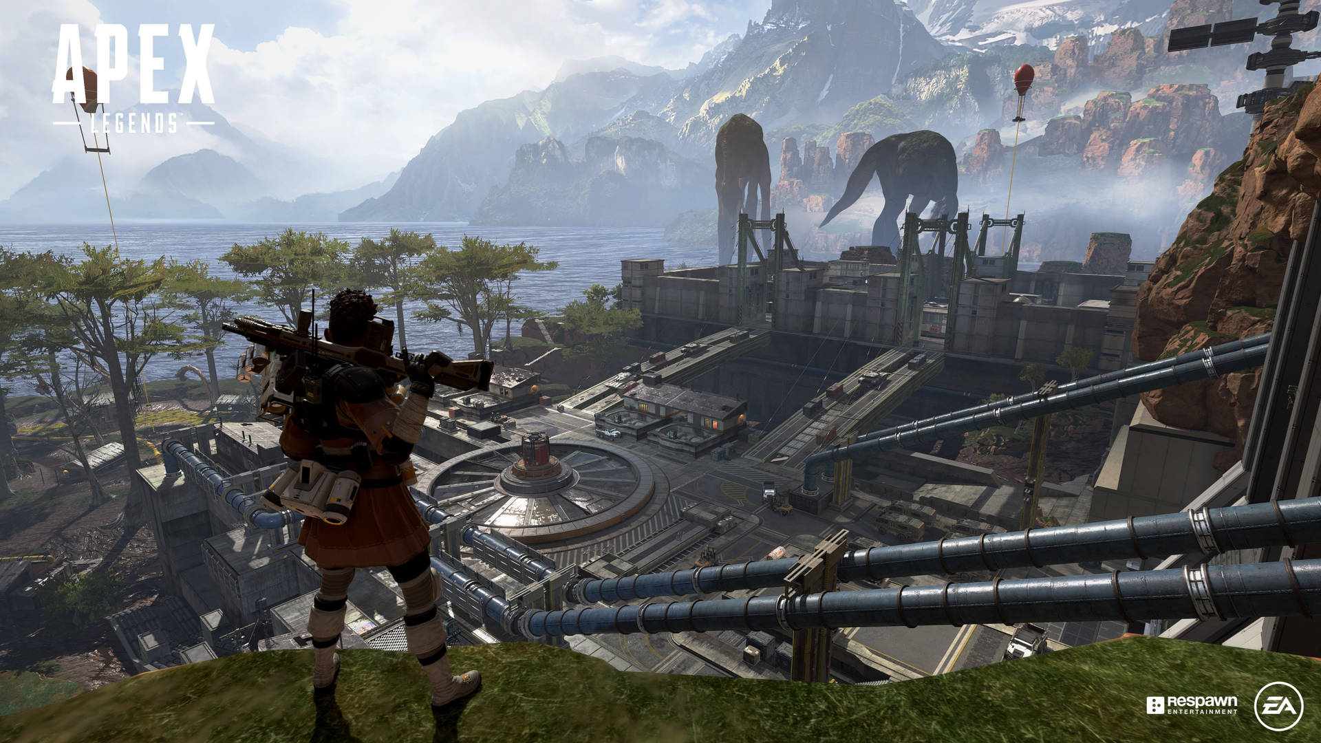 Apex Legends 4k Soldier In Camp Background