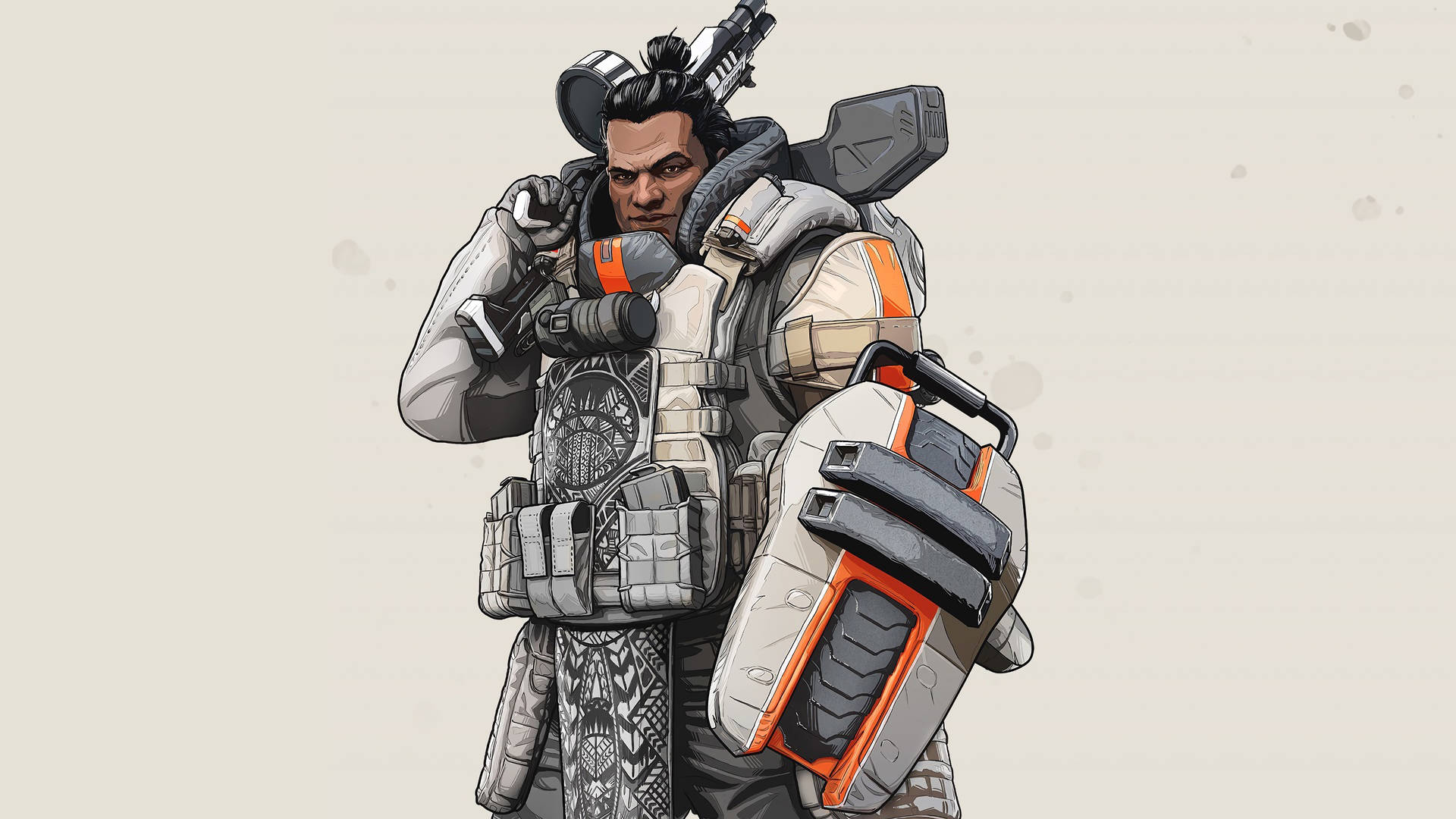 Apex Legends 4k Soldier In White Background