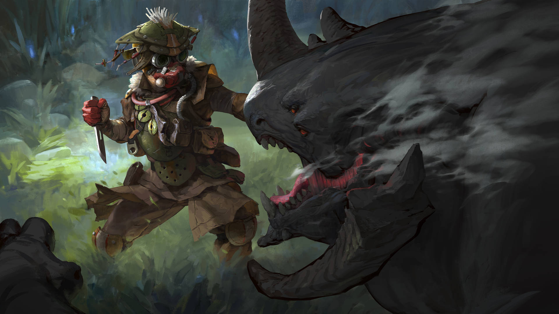Apex Legends Bloodhound Enemy Background
