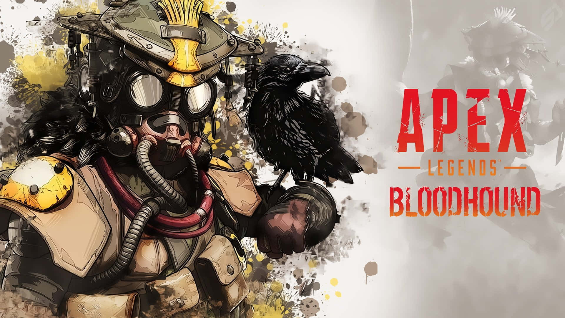 Apex Legends' Bloodhound Takes On The Competition Background