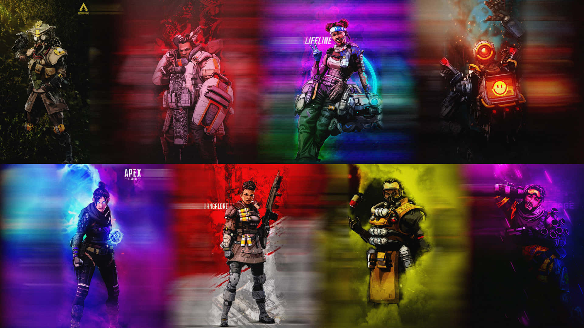 Apex Legends Characters Computer Background