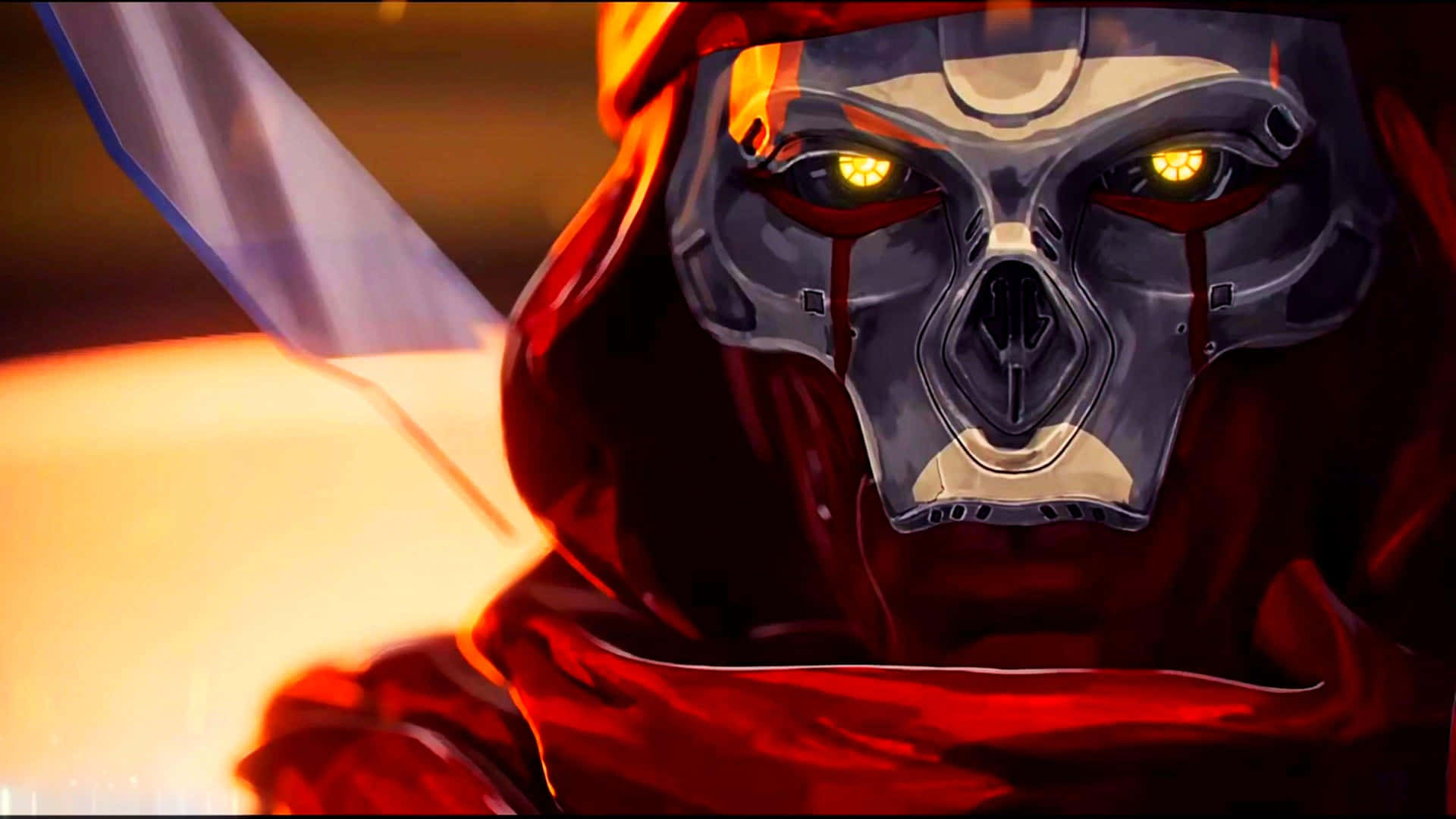 Apex Legends Face Of Revenant Background