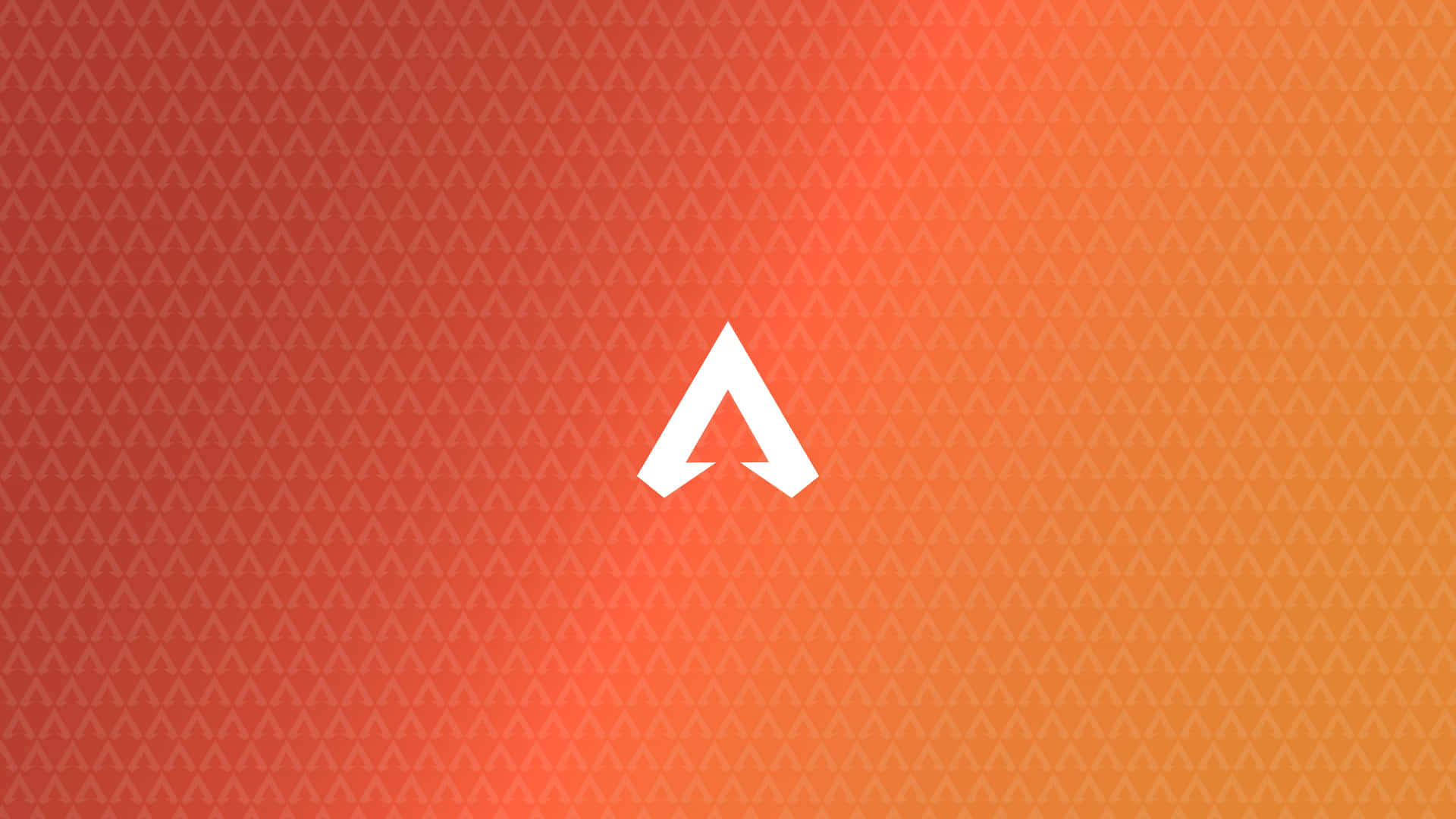 Apex Legends Logo On Orange Background Background