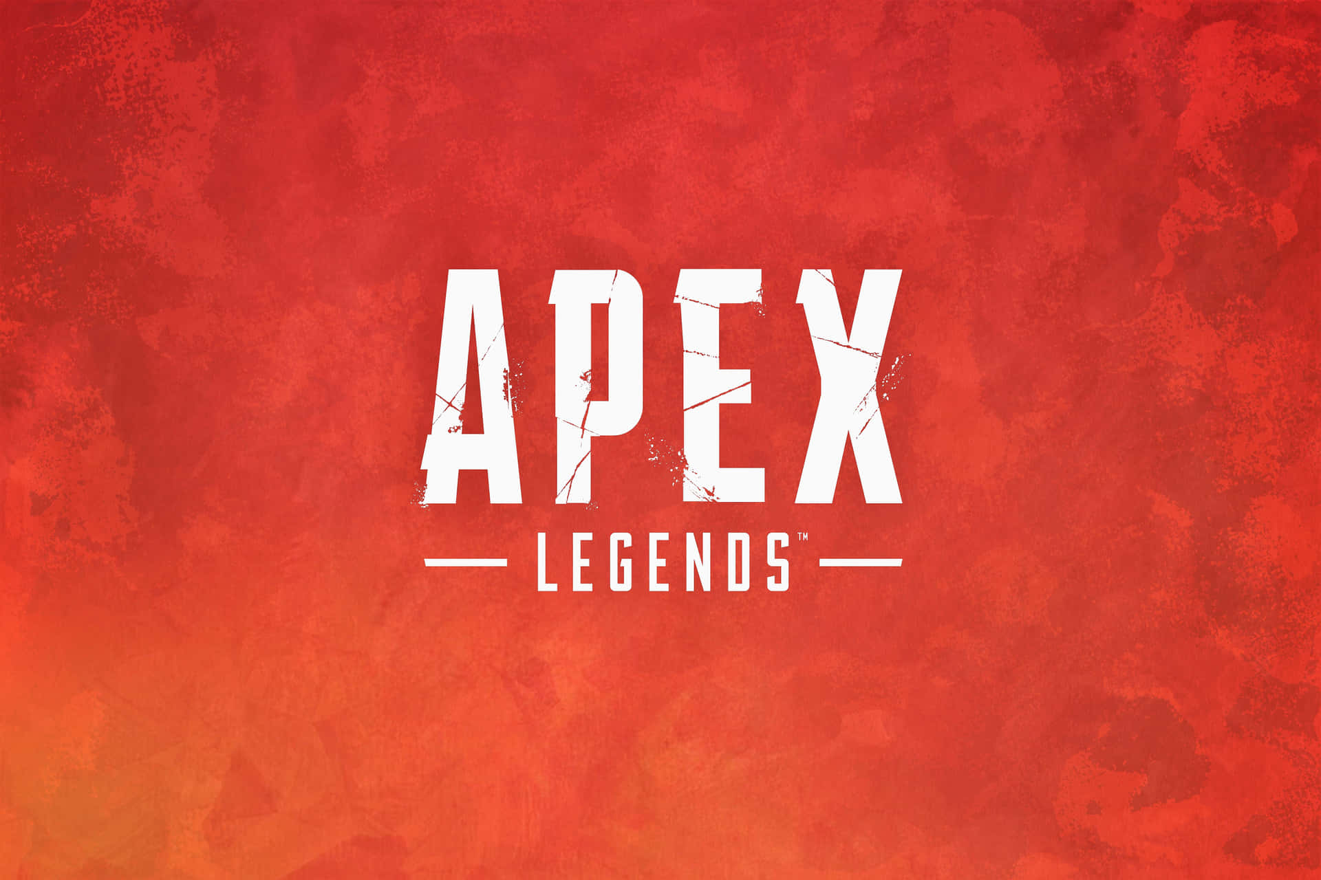 Apex Legends Logo Smoky Red Canvas Background