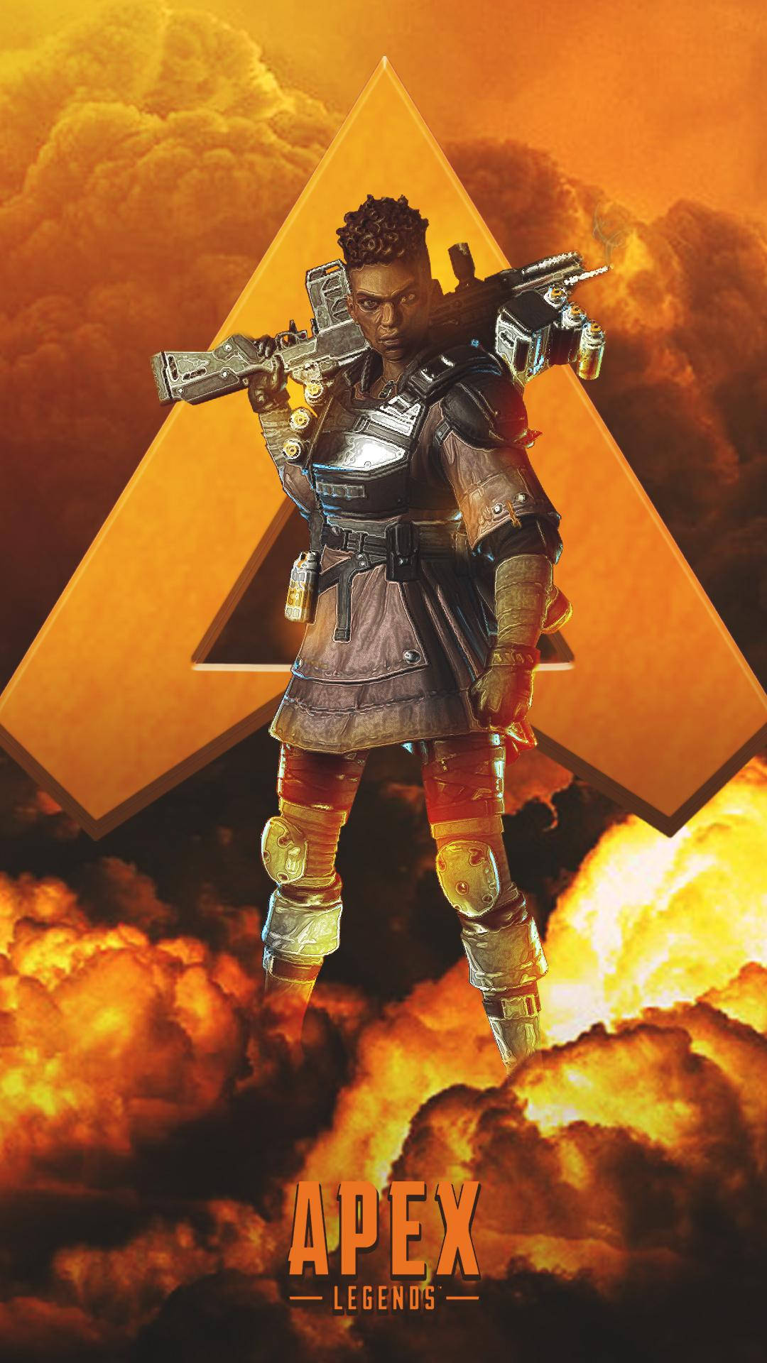 Apex Legends Mobile Bangalore Promotional Art Background