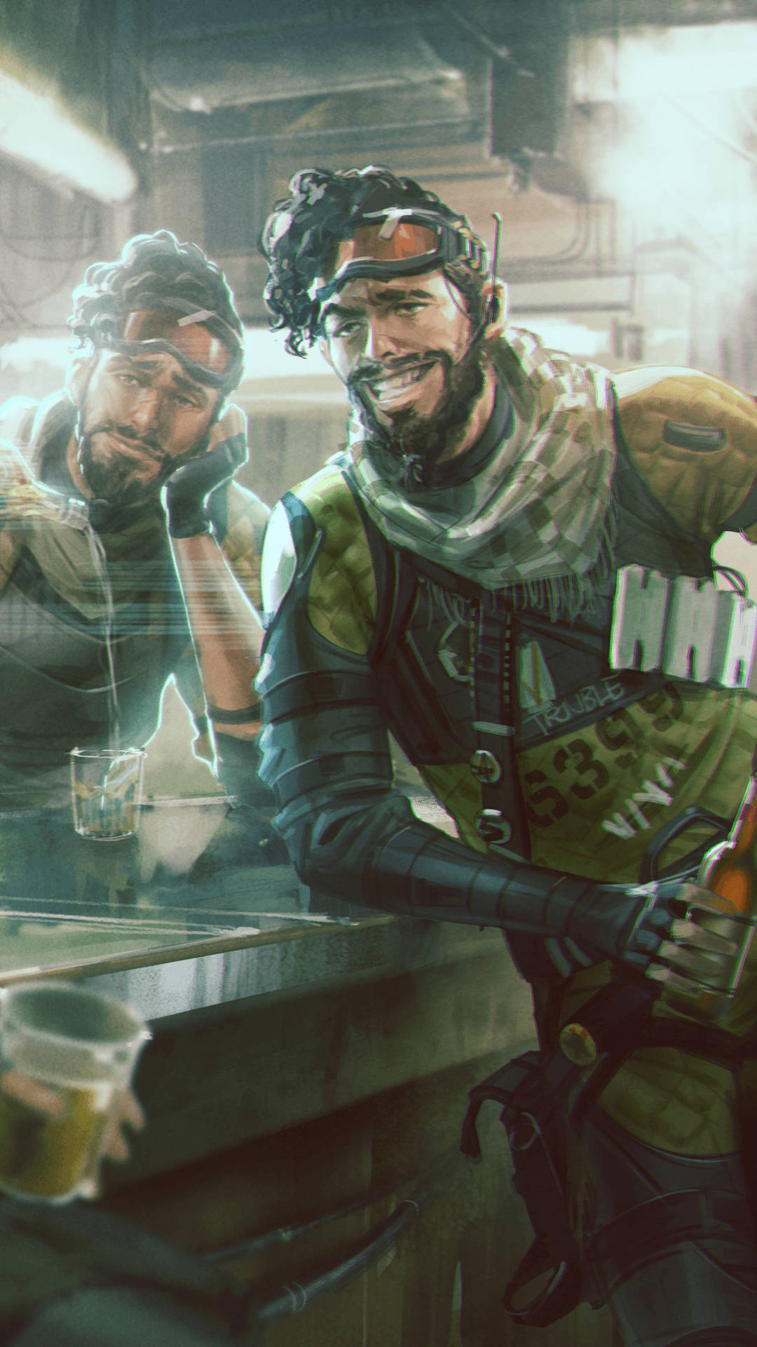 Apex Legends Mobile Mirage Concept Art Background