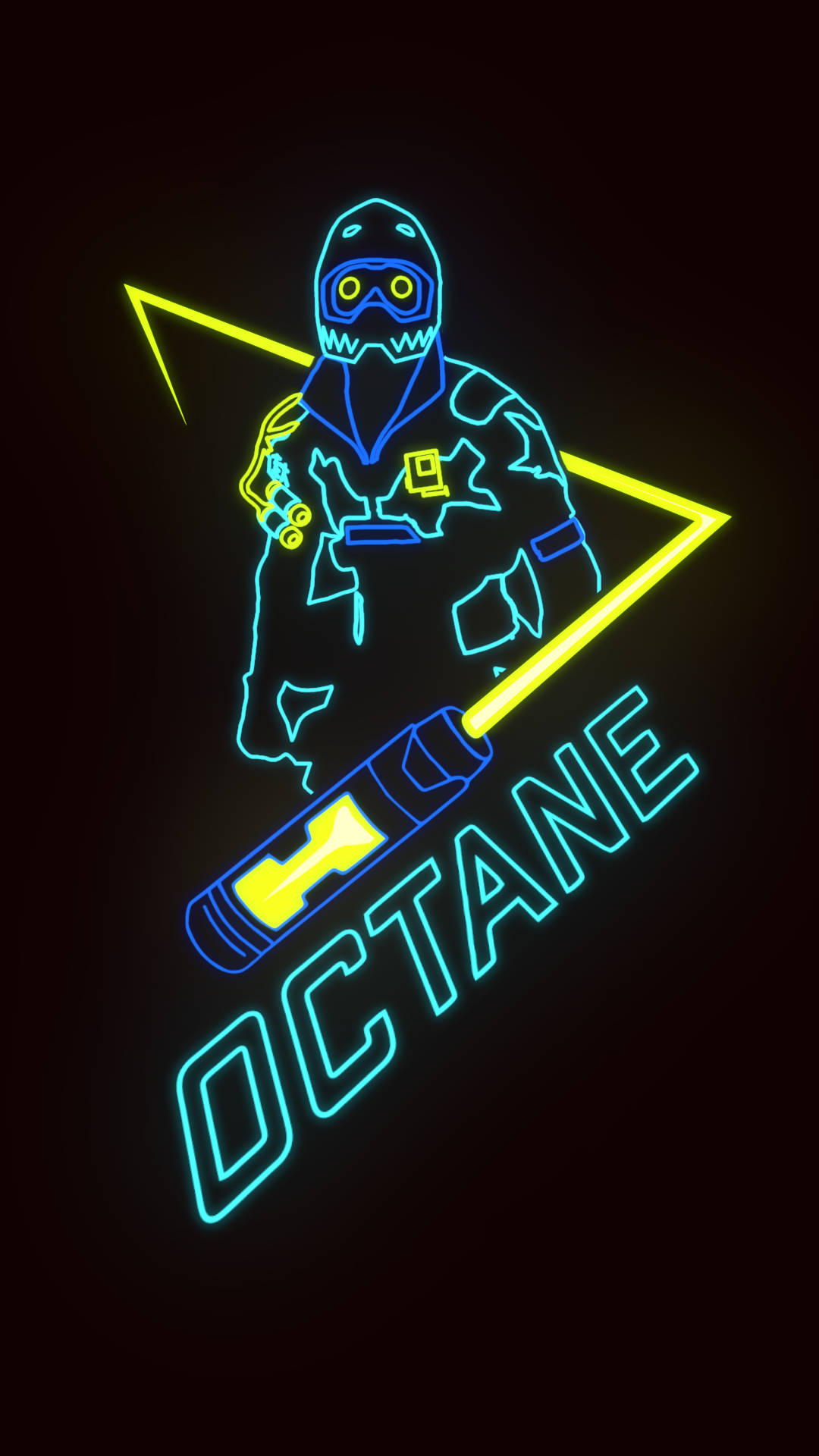 Apex Legends Octane Neon Sign