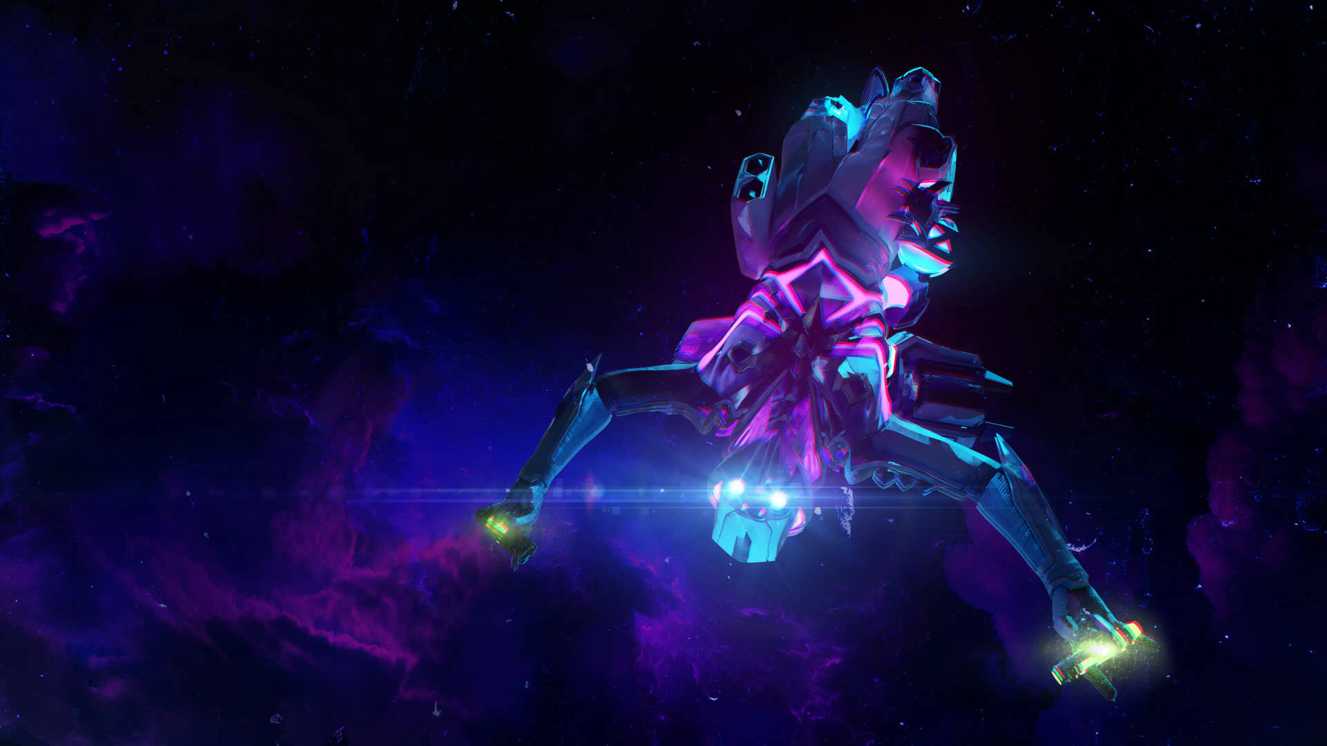 Apex Legends Octane Neon Suit Background