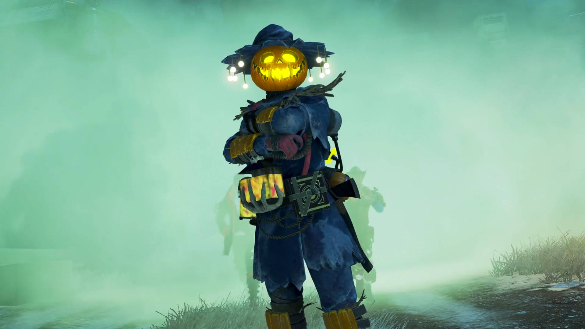 Apex Legends Octane Pumpkin Background