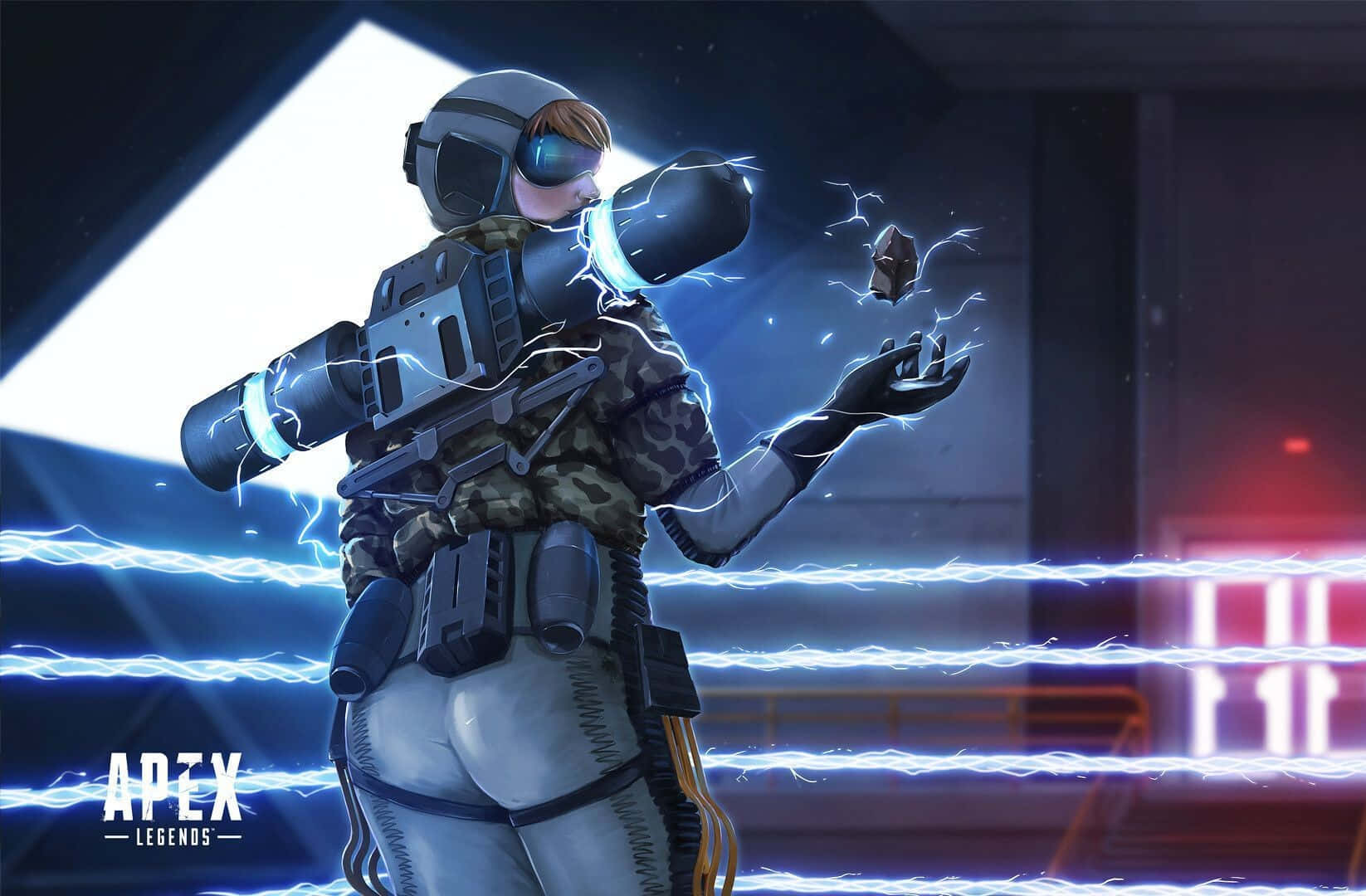 Apex Legends Wattson Weapon Background
