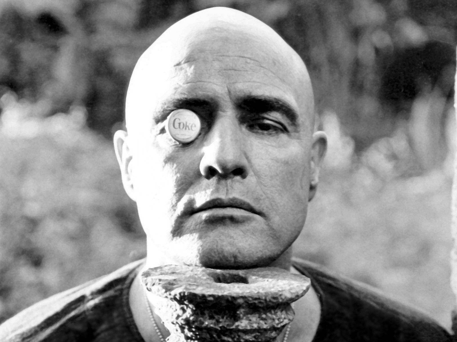 Apocalypse Now Marlon Brando Coin Eye Background