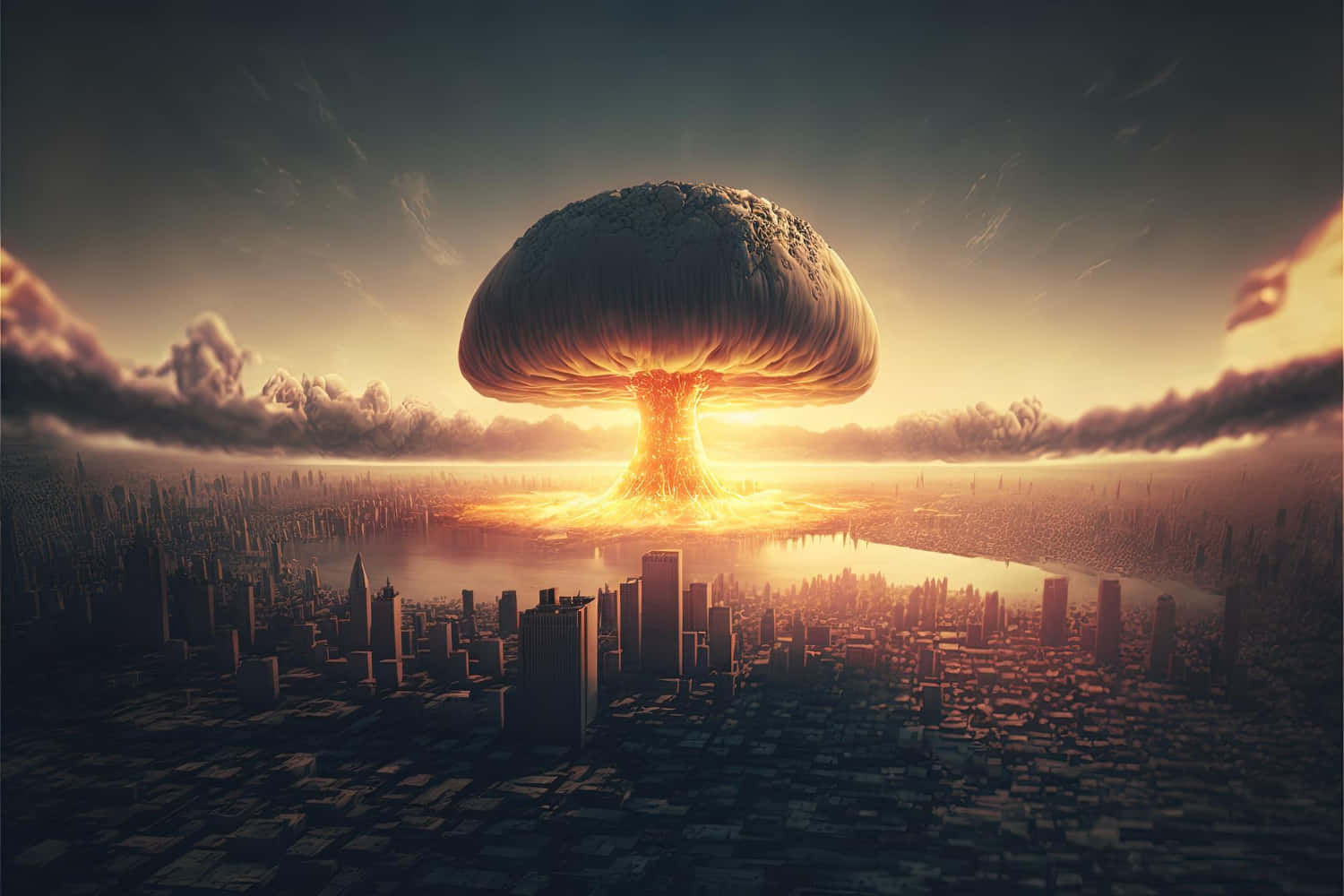 Apocalyptic_ Nuclear_ Explosion_ Artwork Background