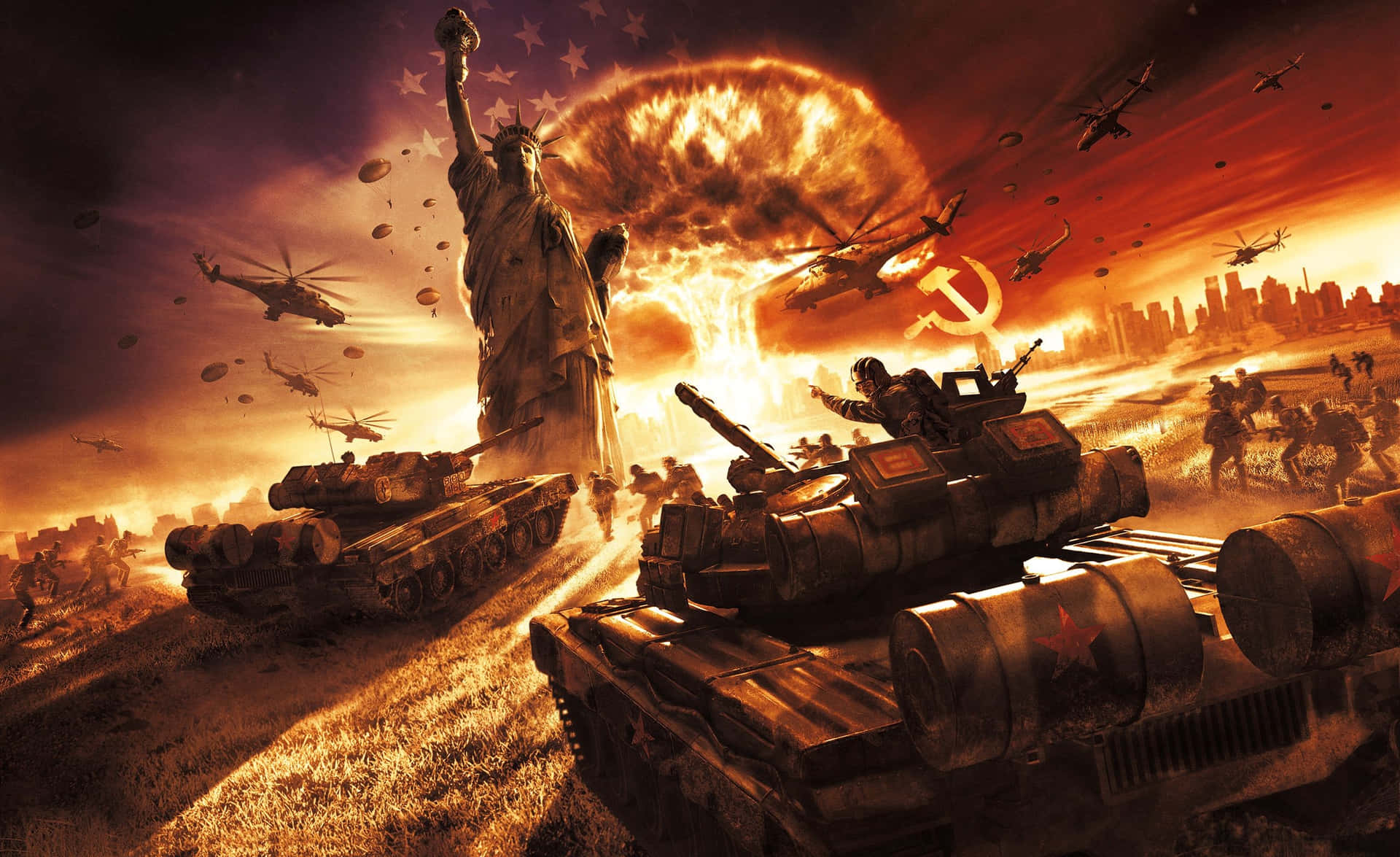 Apocalyptic_ Warfare_ Scene Background