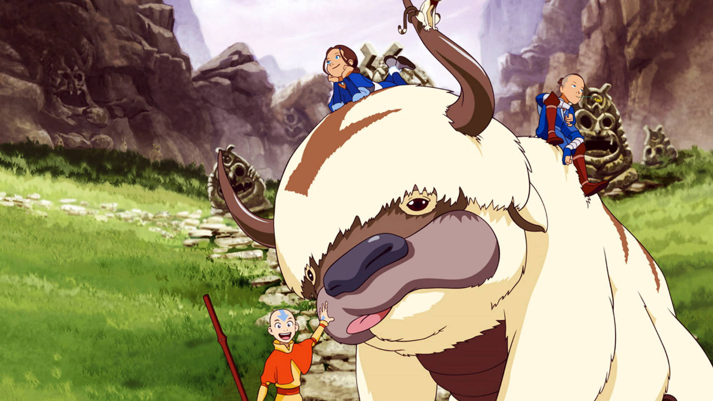 Appa Aang's Flying Bison Background